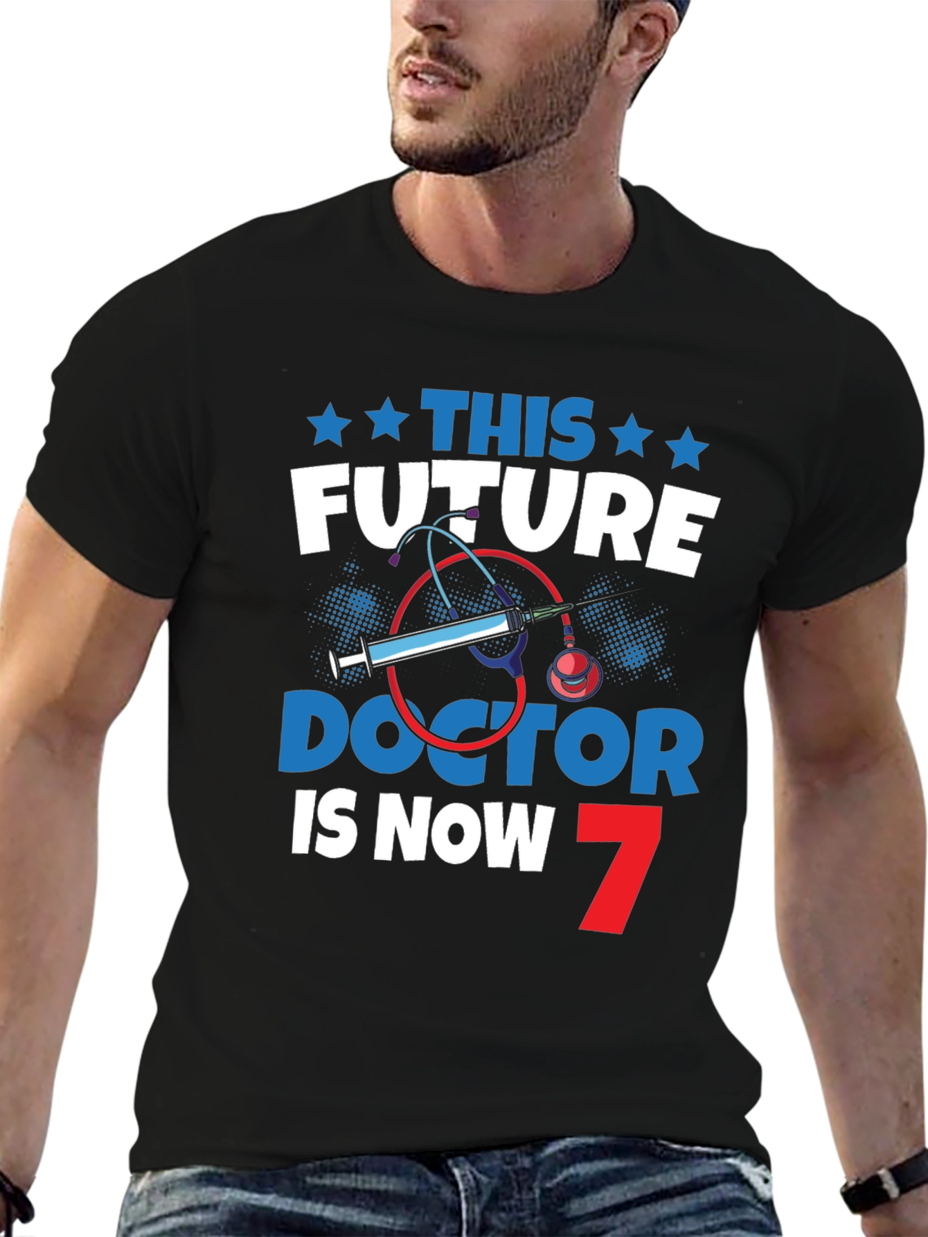 Future Doctor 7th Birthday T-Shirt