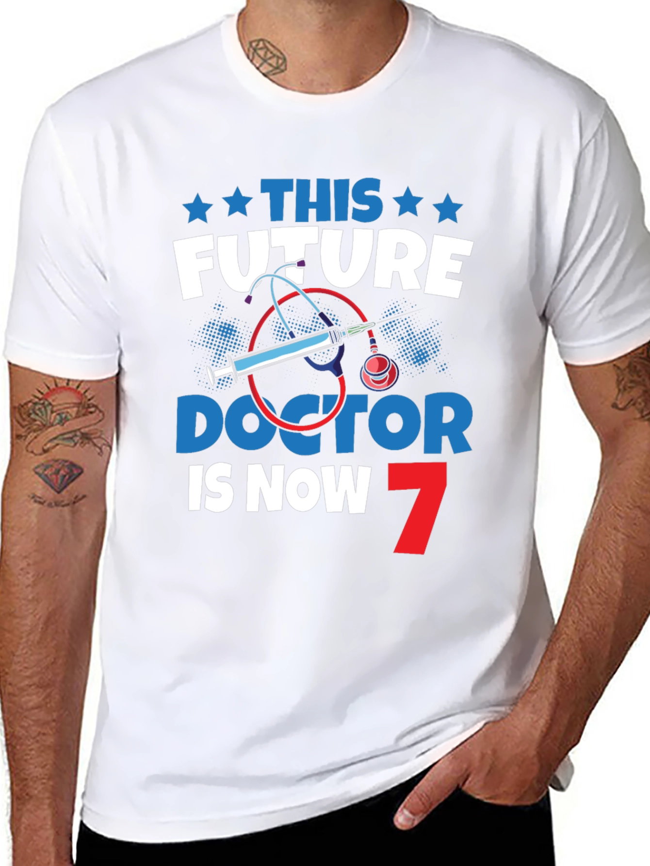 Future Doctor 7th Birthday T-Shirt