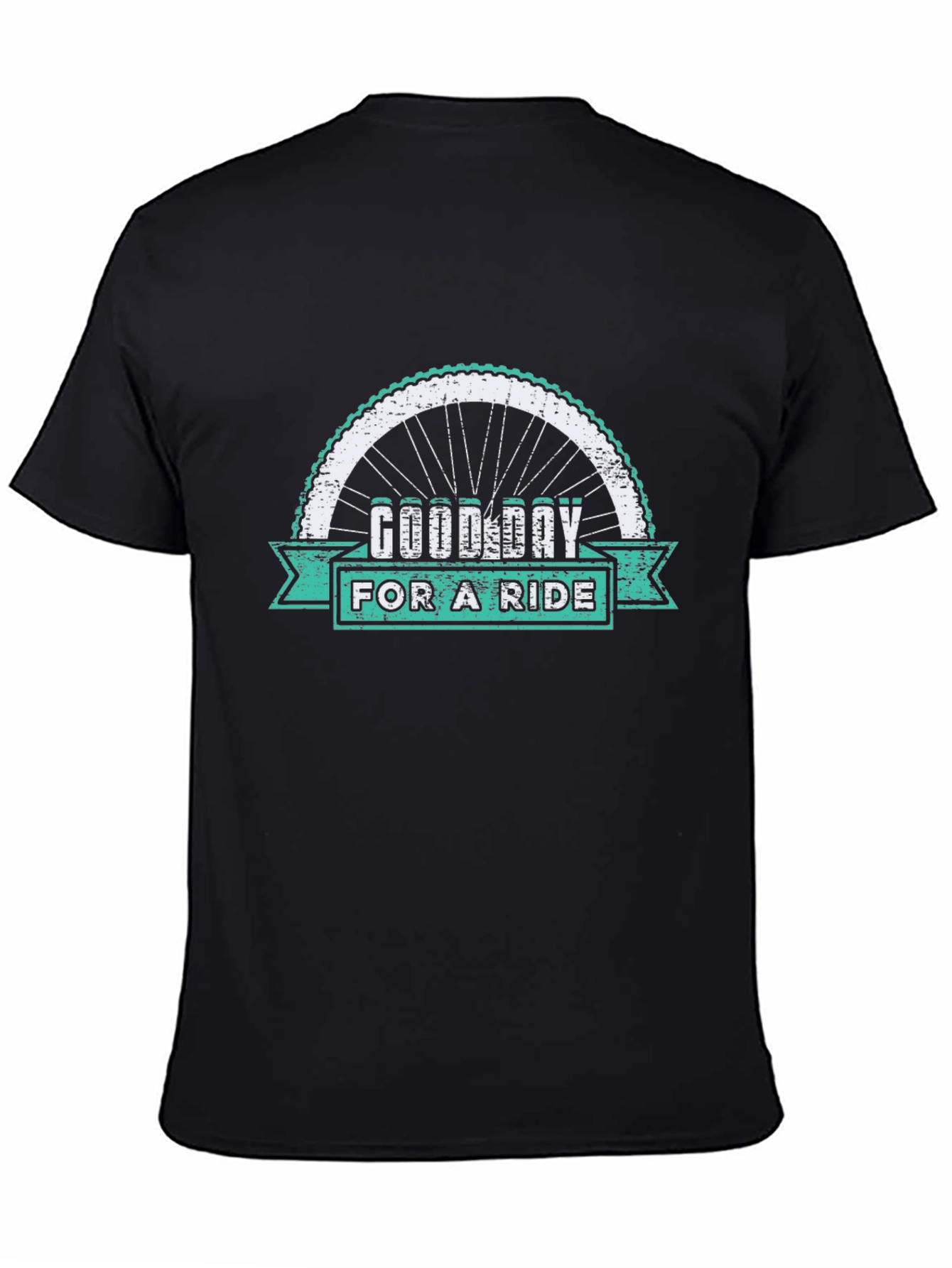 Good Day for a Ride Black T-Shirt