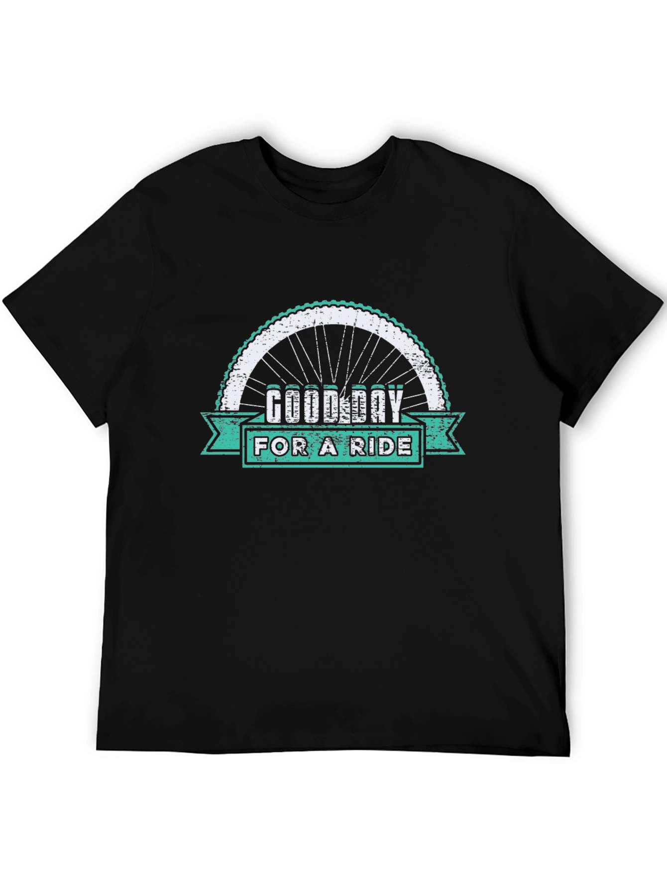 Good Day for a Ride Black T-Shirt