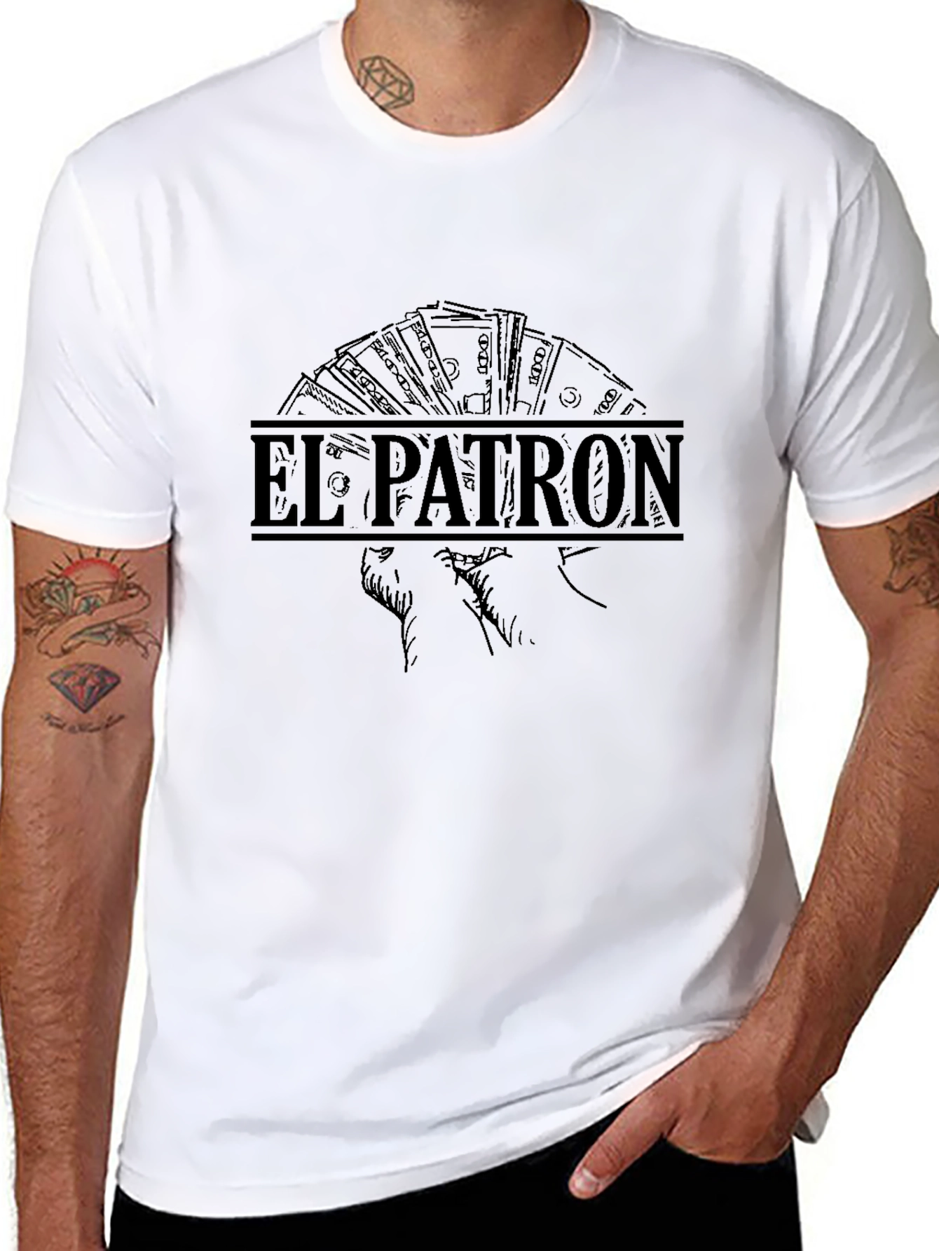 El Patron Graphic Tee - Classic Black T-Shirt