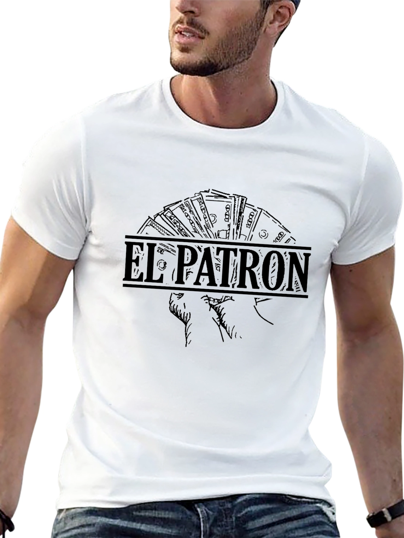 El Patron Graphic Tee - Classic Black T-Shirt