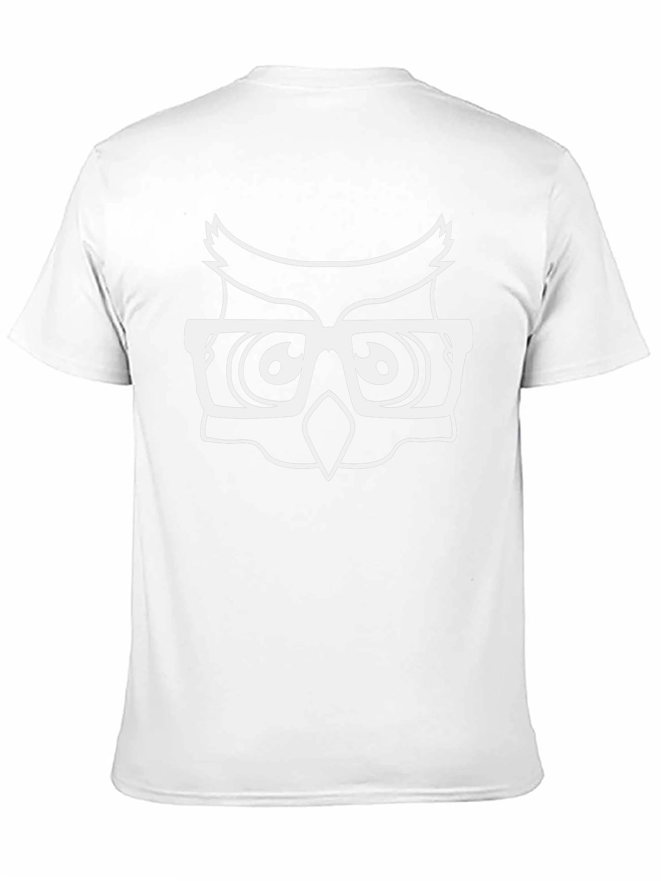 Cool Owl Glasses Black T-Shirt