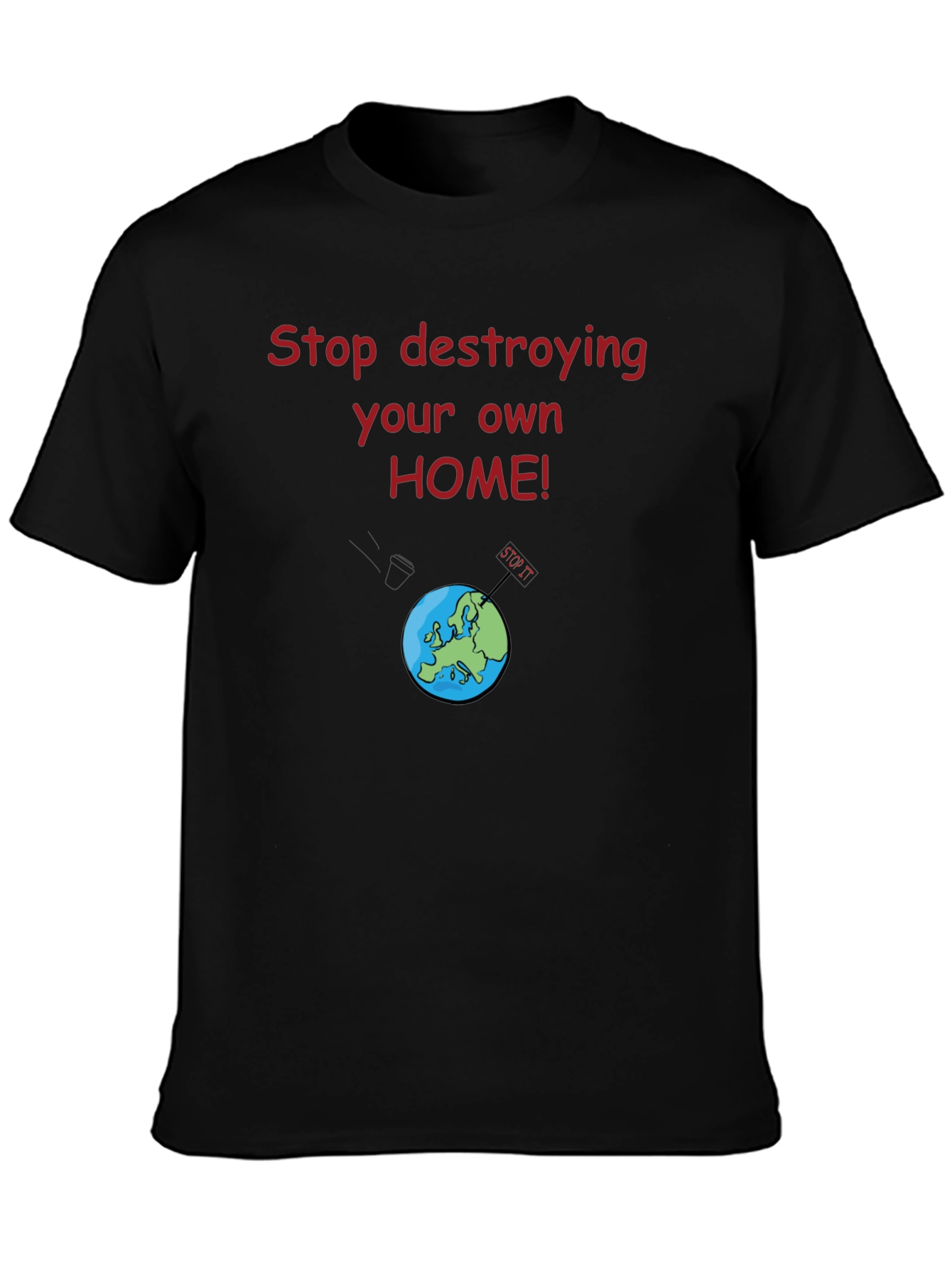 Eco-Friendly Earth T-Shirt