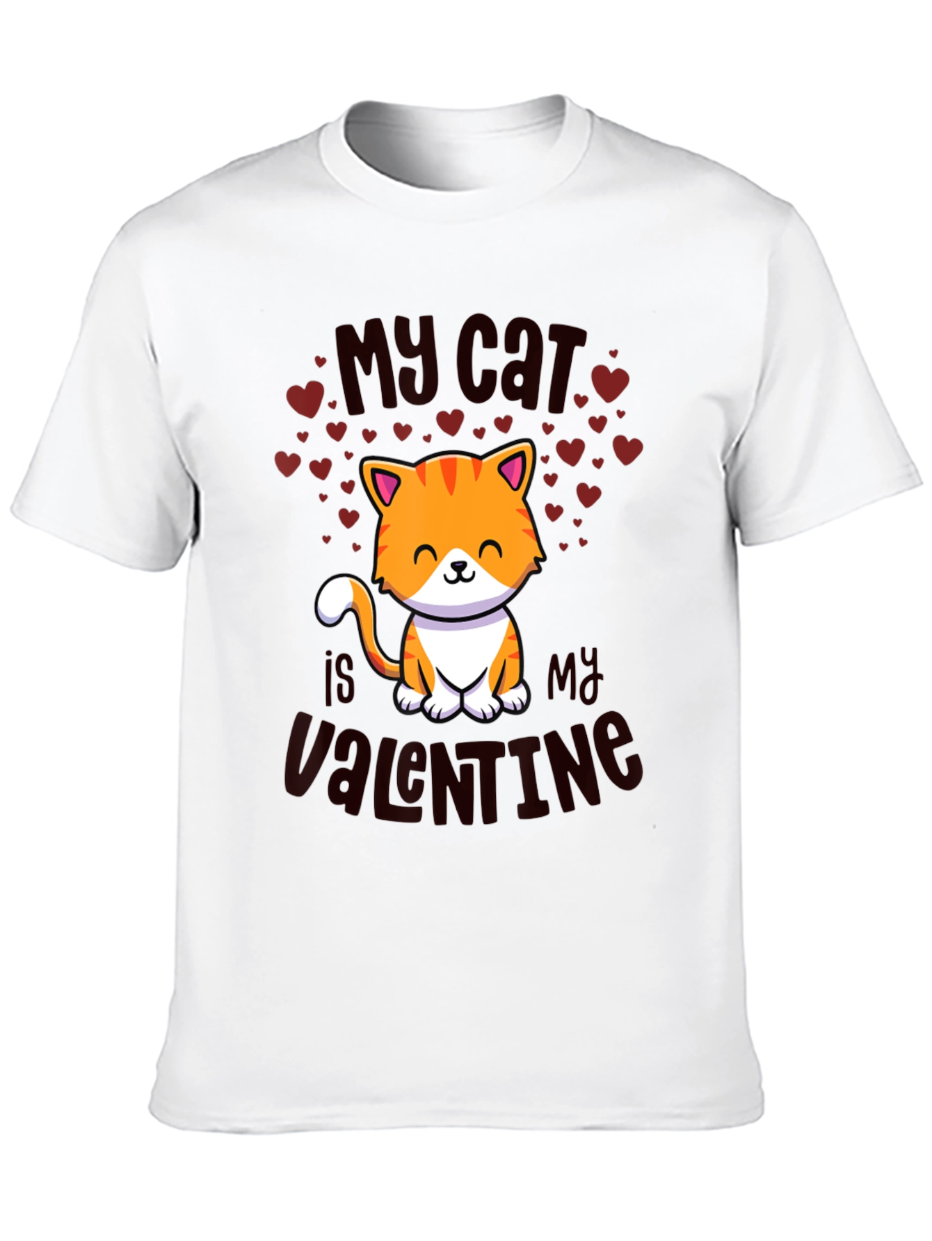 My Cat Is My Valentine T-Shirt