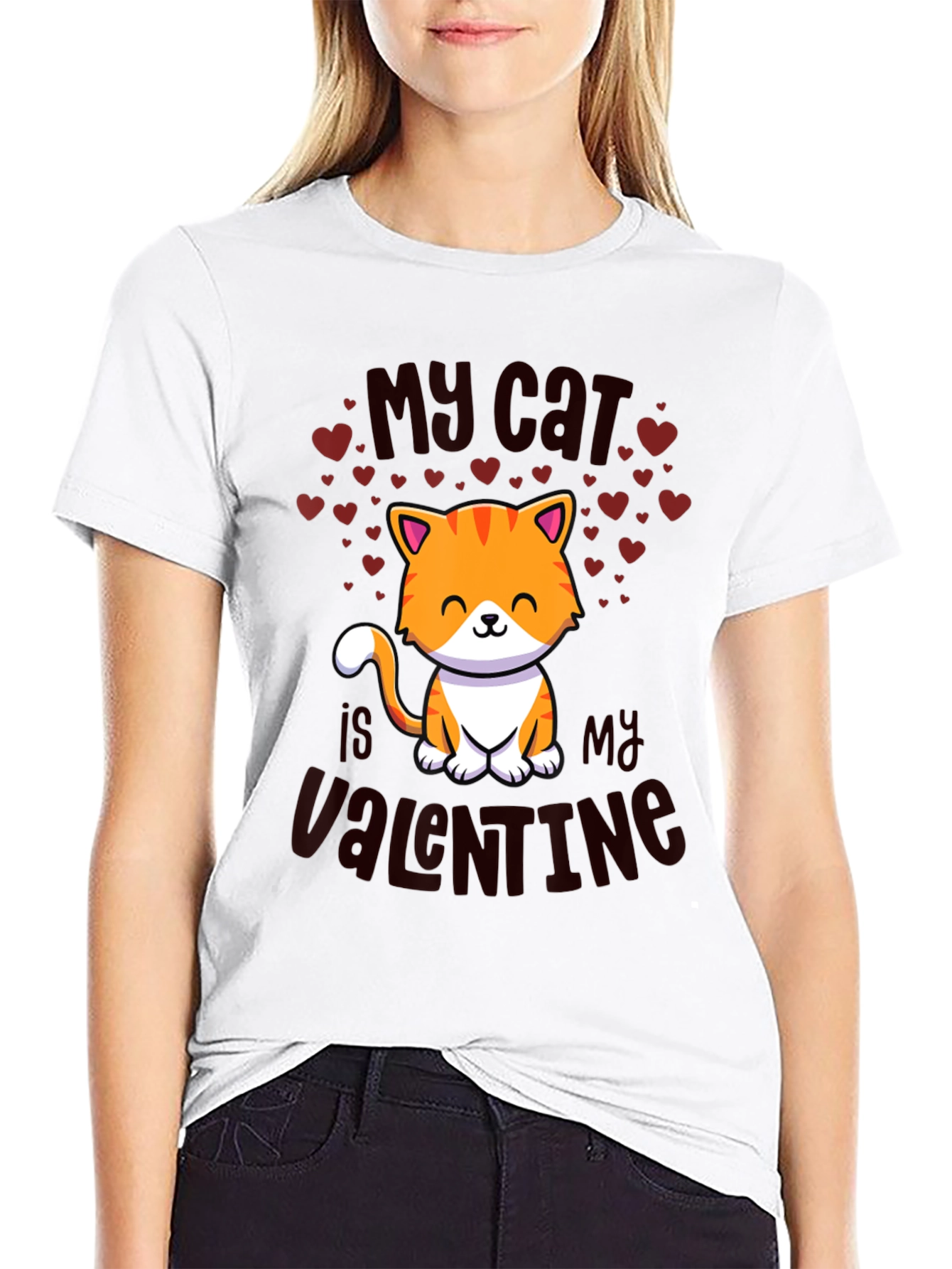 My Cat Is My Valentine T-Shirt