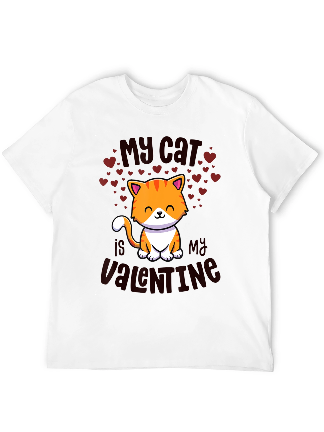 My Cat Is My Valentine T-Shirt