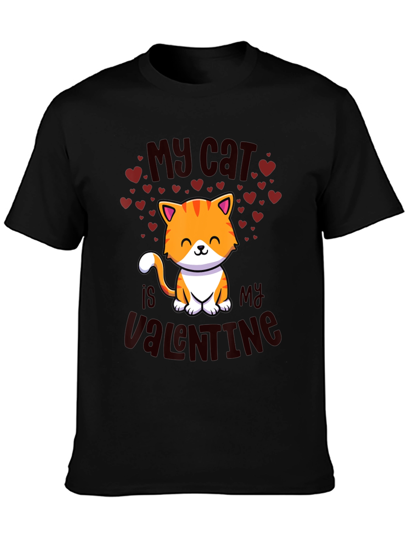 My Cat Is My Valentine T-Shirt
