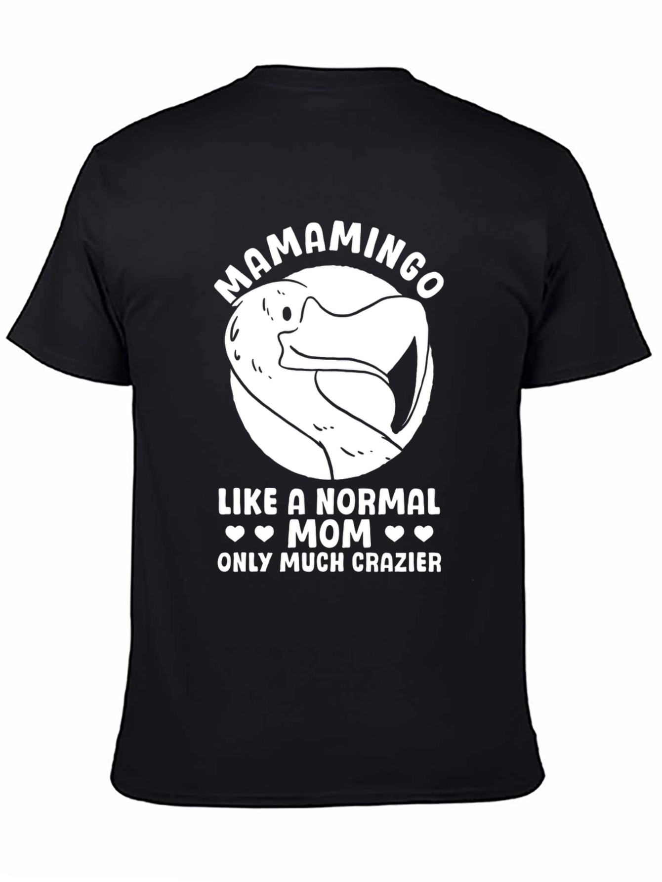 Mamamingo Mom T-Shirt - Funny Flamingo Graphic Tee