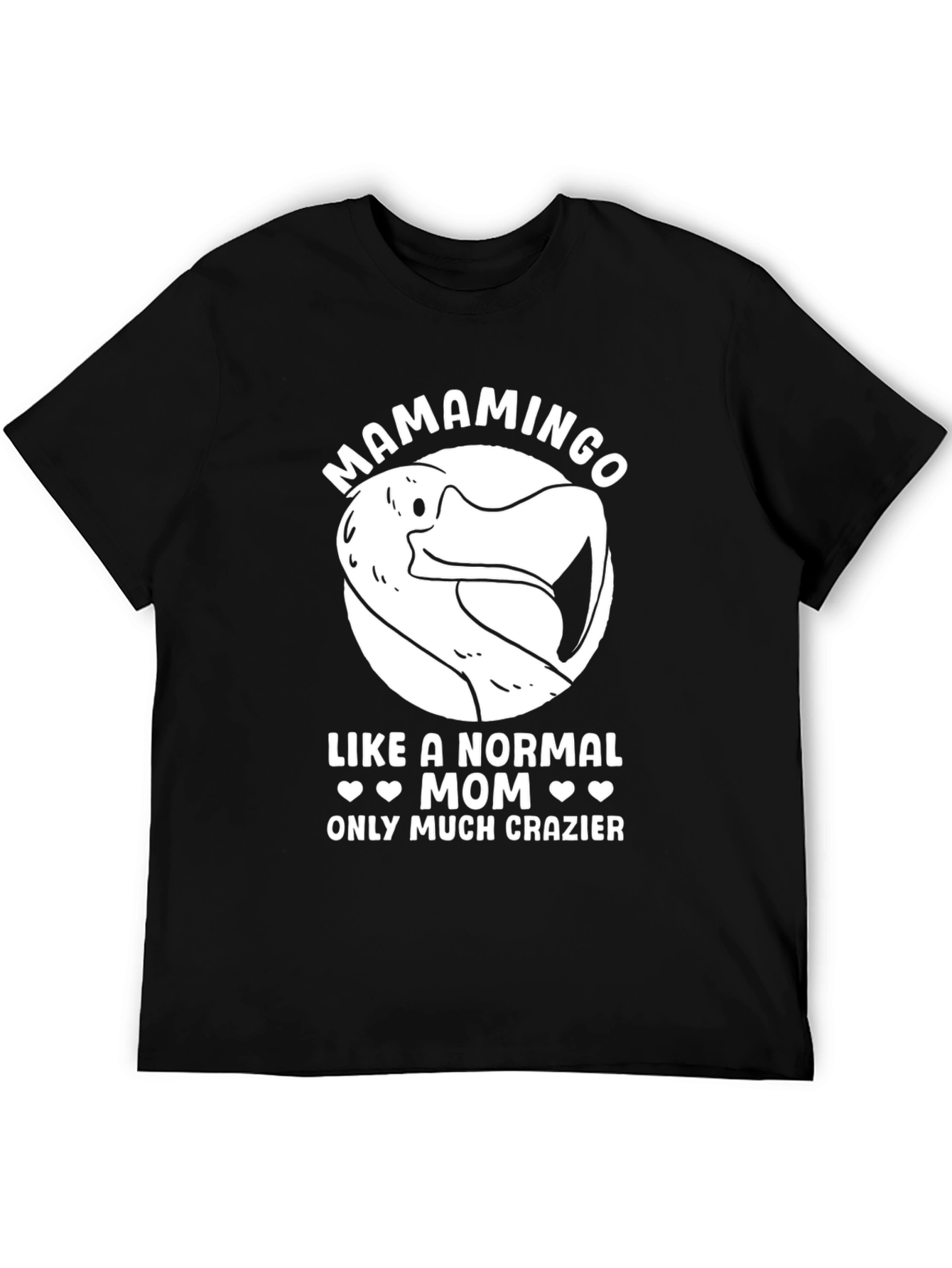 Mamamingo Mom T-Shirt - Funny Flamingo Graphic Tee