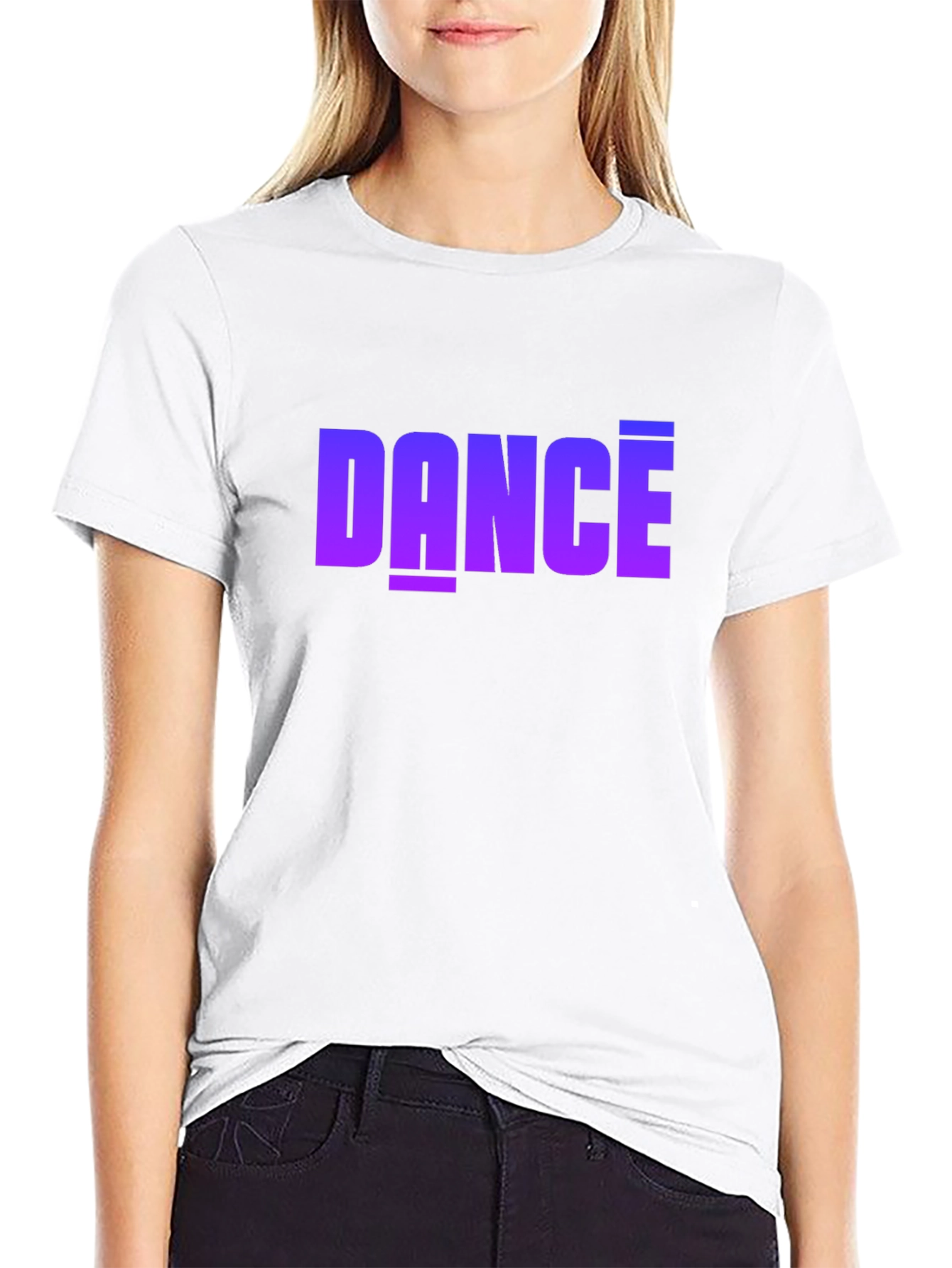 Dance Graphic Black T-Shirt