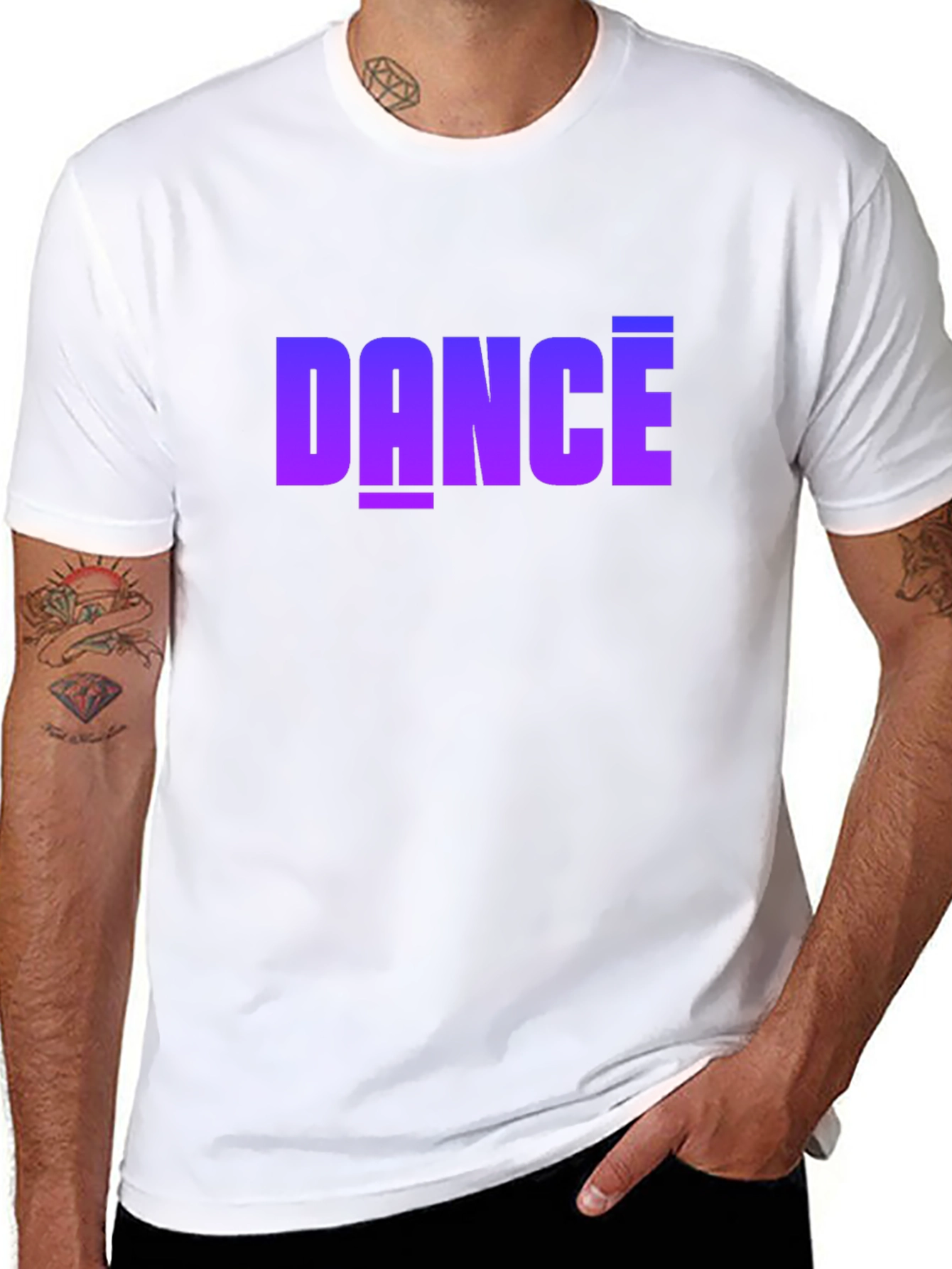Dance Graphic Black T-Shirt