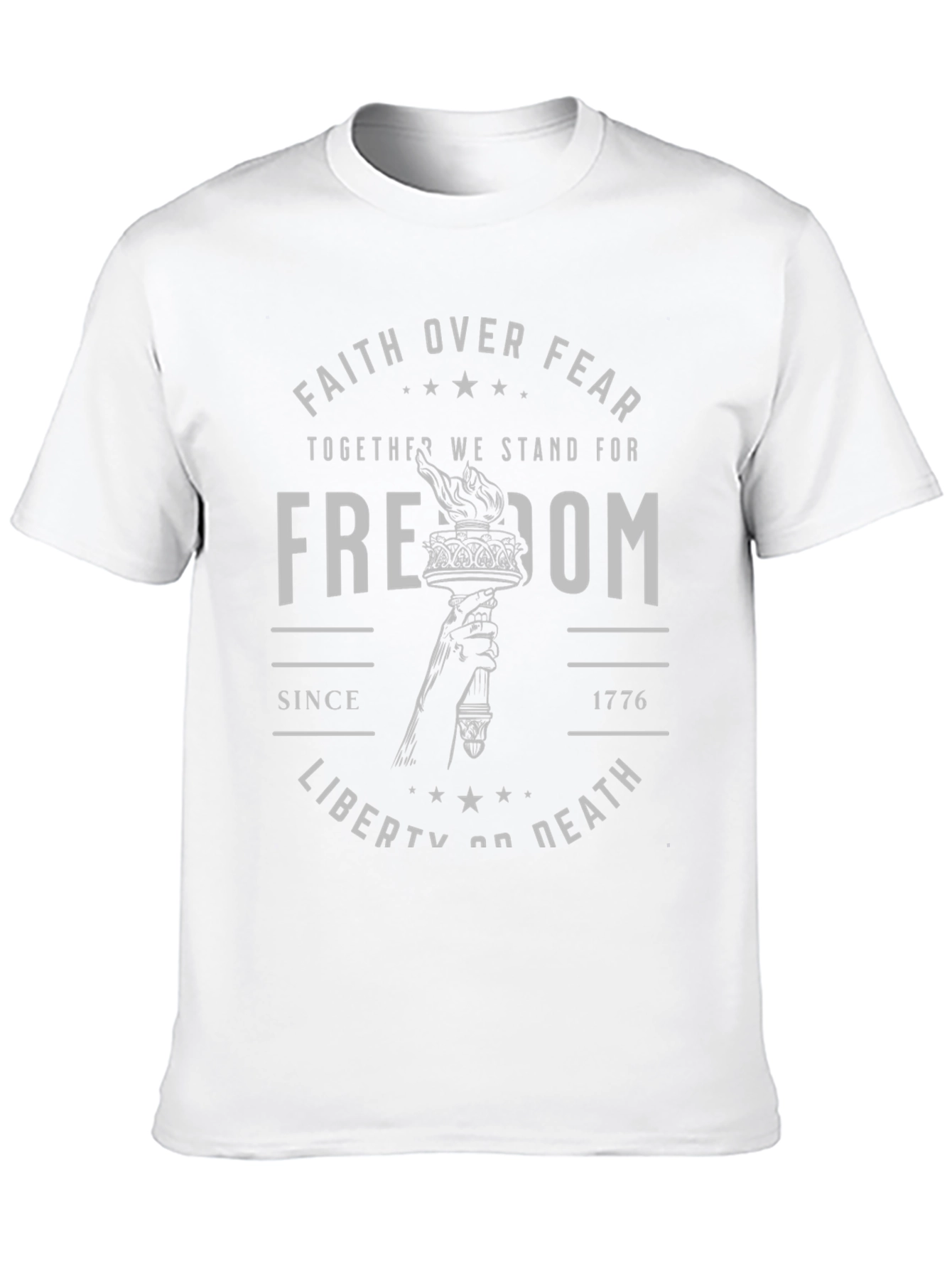 Faith Over Fear Freedom Graphic Tee