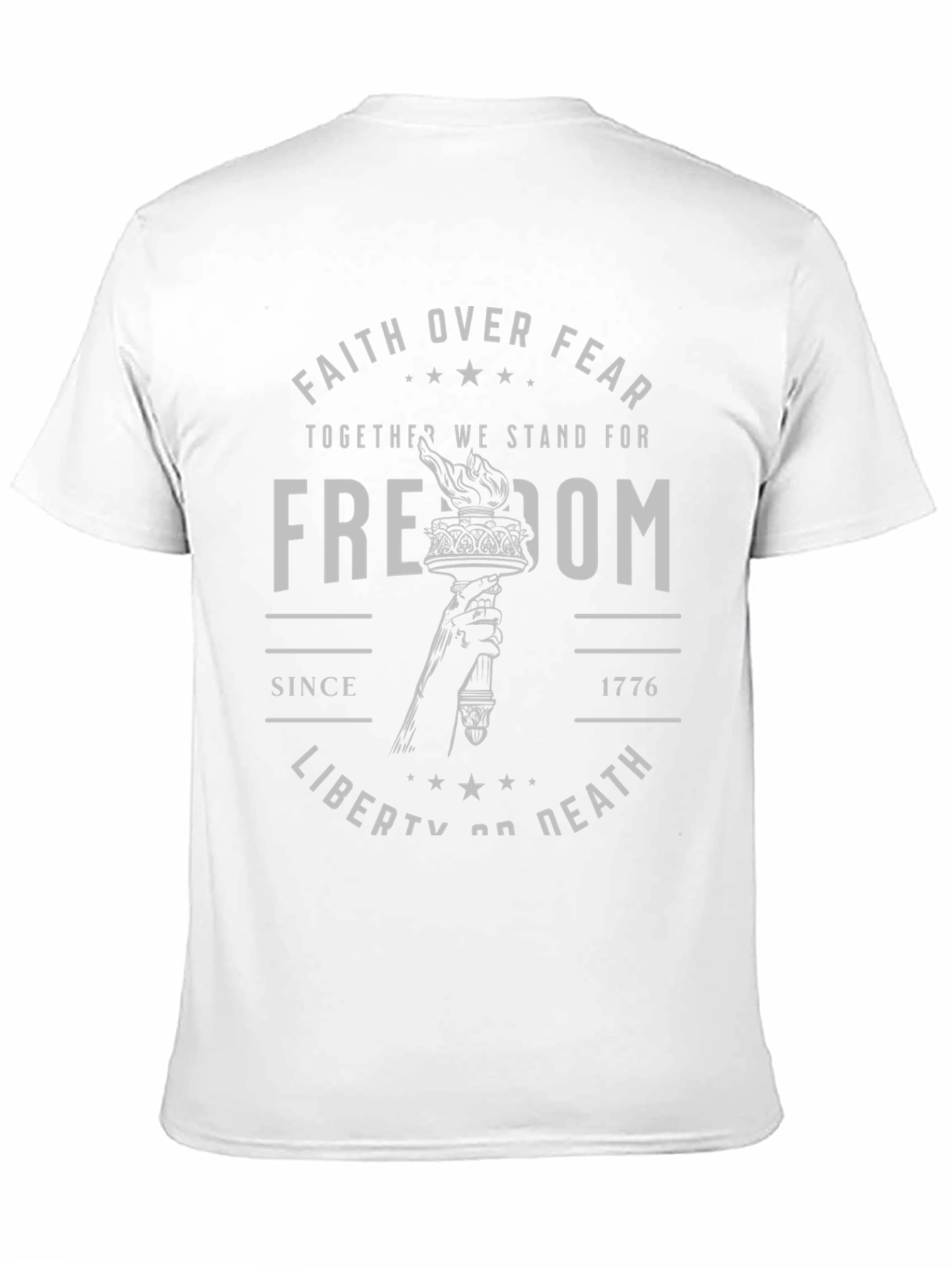 Faith Over Fear Freedom Graphic Tee