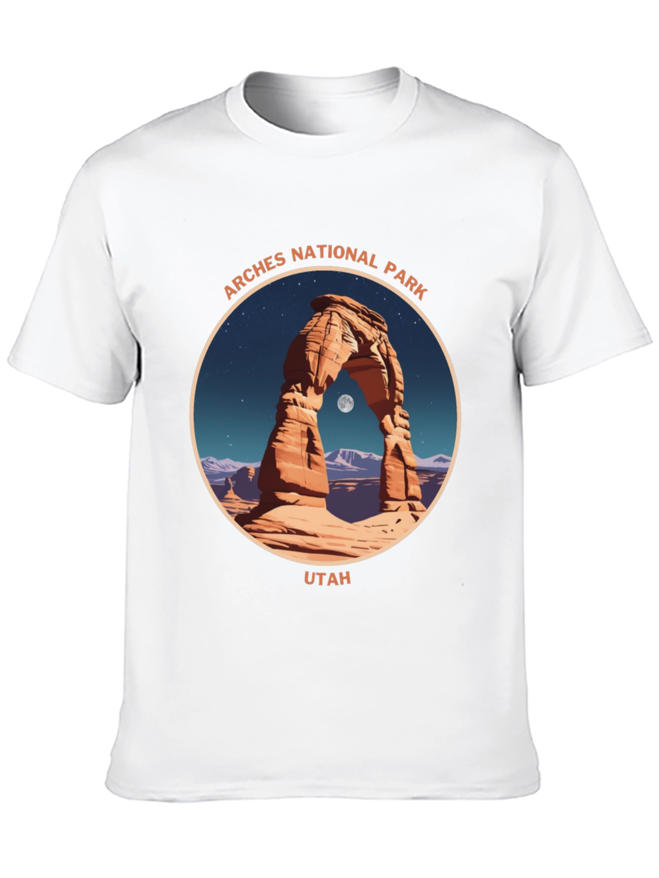 Arches National Park Graphic Tee - Utah Adventure Shirt