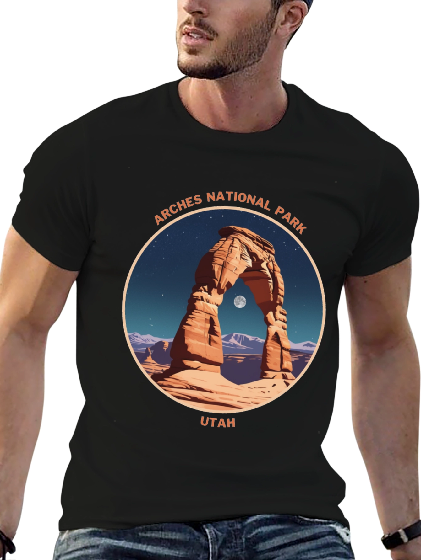 Arches National Park Graphic Tee - Utah Adventure Shirt