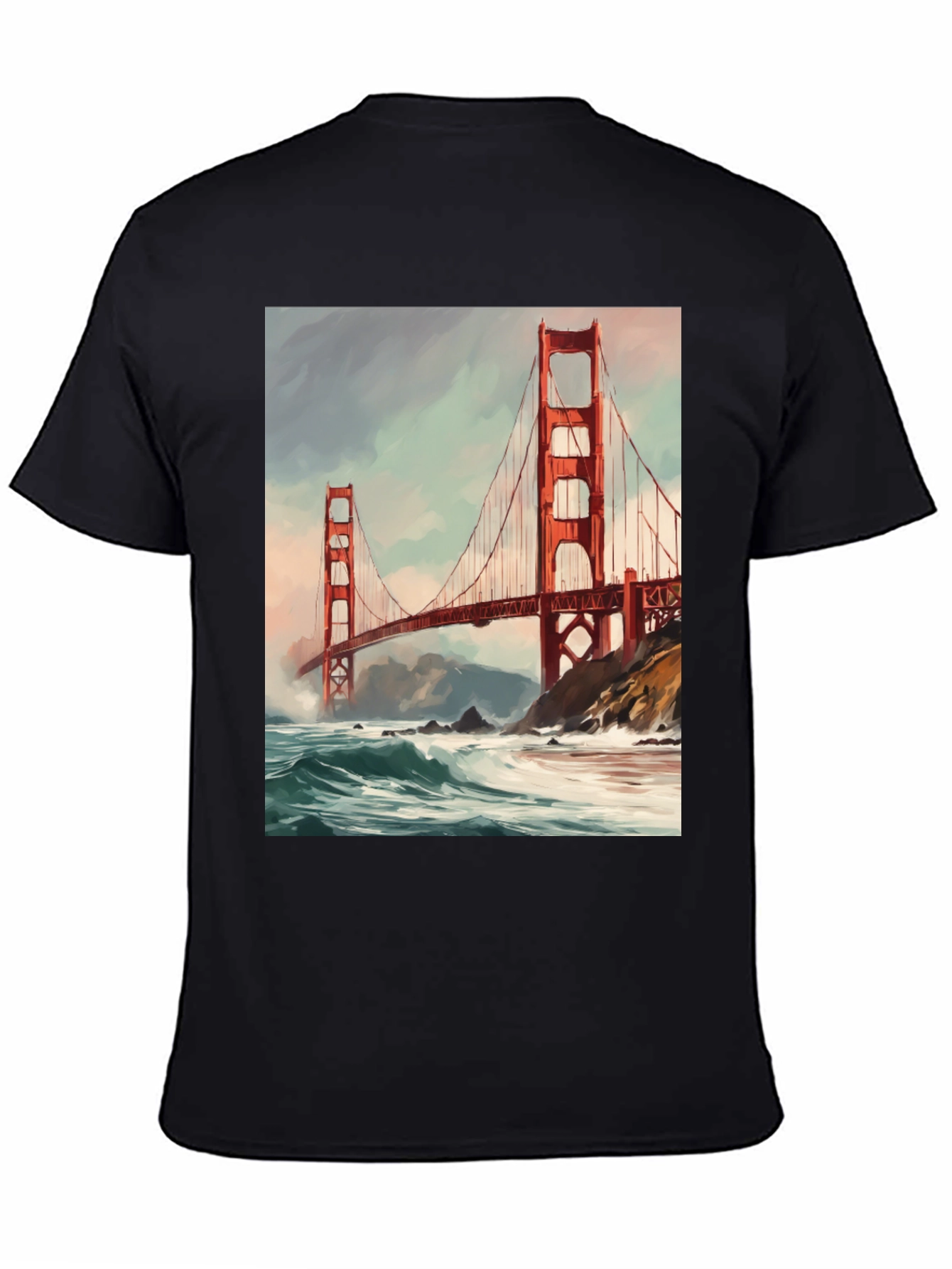 Golden Gate Bridge Graphic T-Shirt