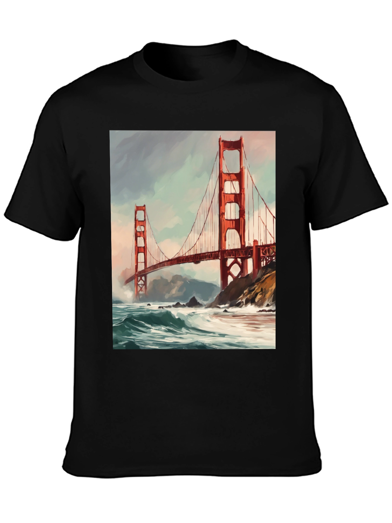 Golden Gate Bridge Graphic T-Shirt