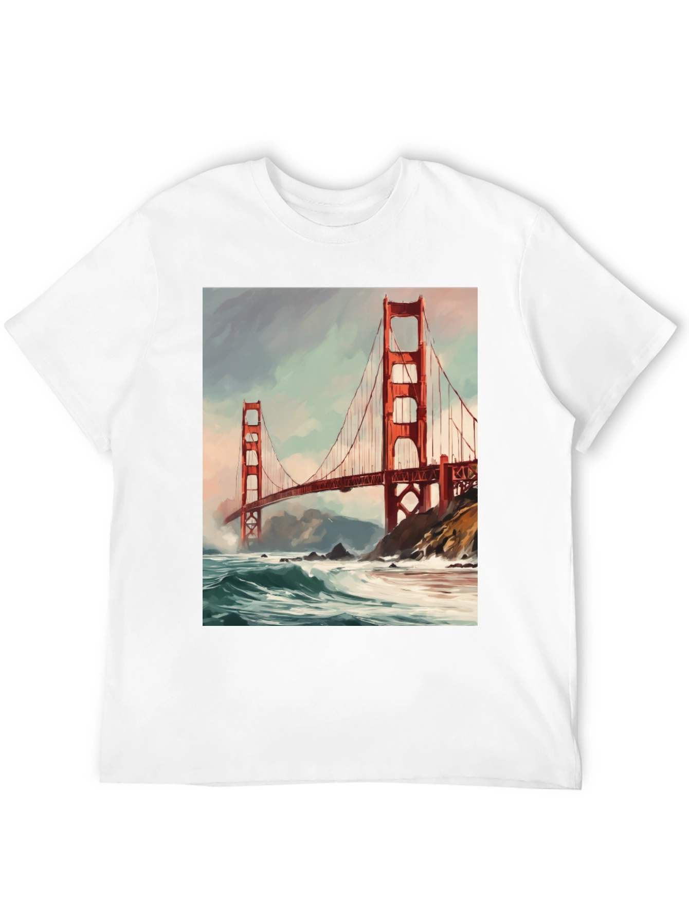 Golden Gate Bridge Graphic T-Shirt