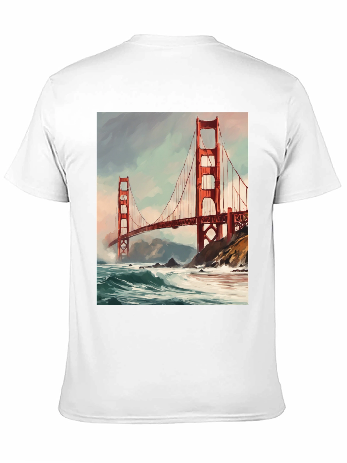 Golden Gate Bridge Graphic T-Shirt