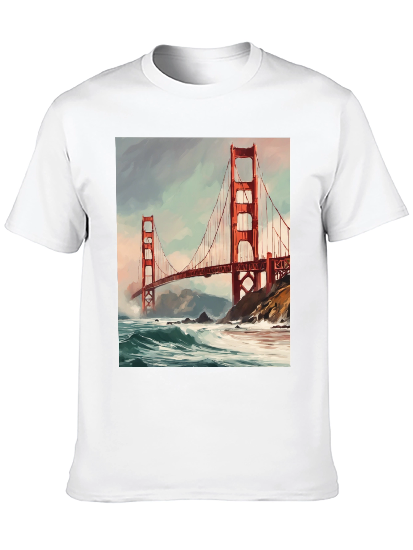 Golden Gate Bridge Graphic T-Shirt