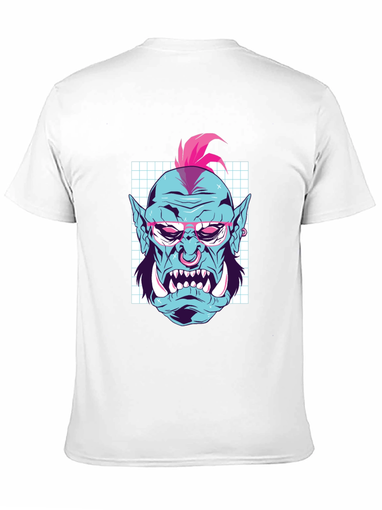 Cool Orc Graphic Tee - Black Cotton T-Shirt