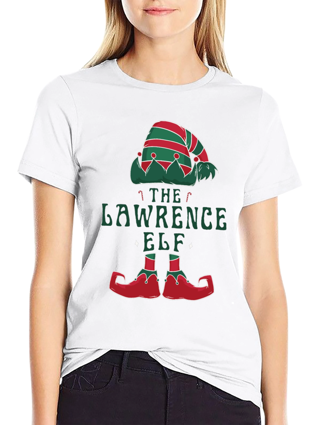 Lawrence Elf Christmas T-Shirt