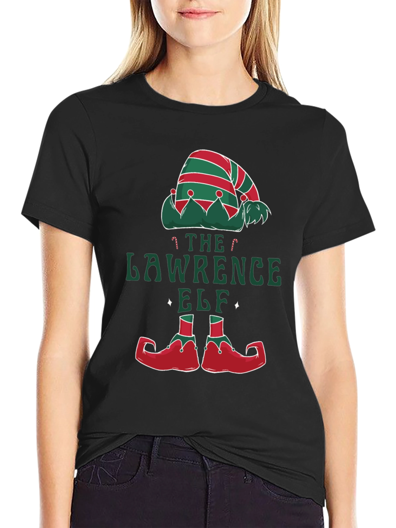 Lawrence Elf Christmas T-Shirt