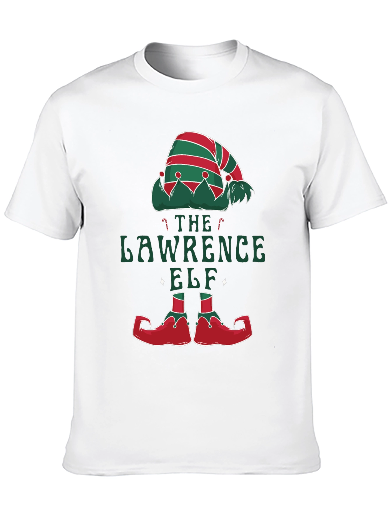 Lawrence Elf Christmas T-Shirt