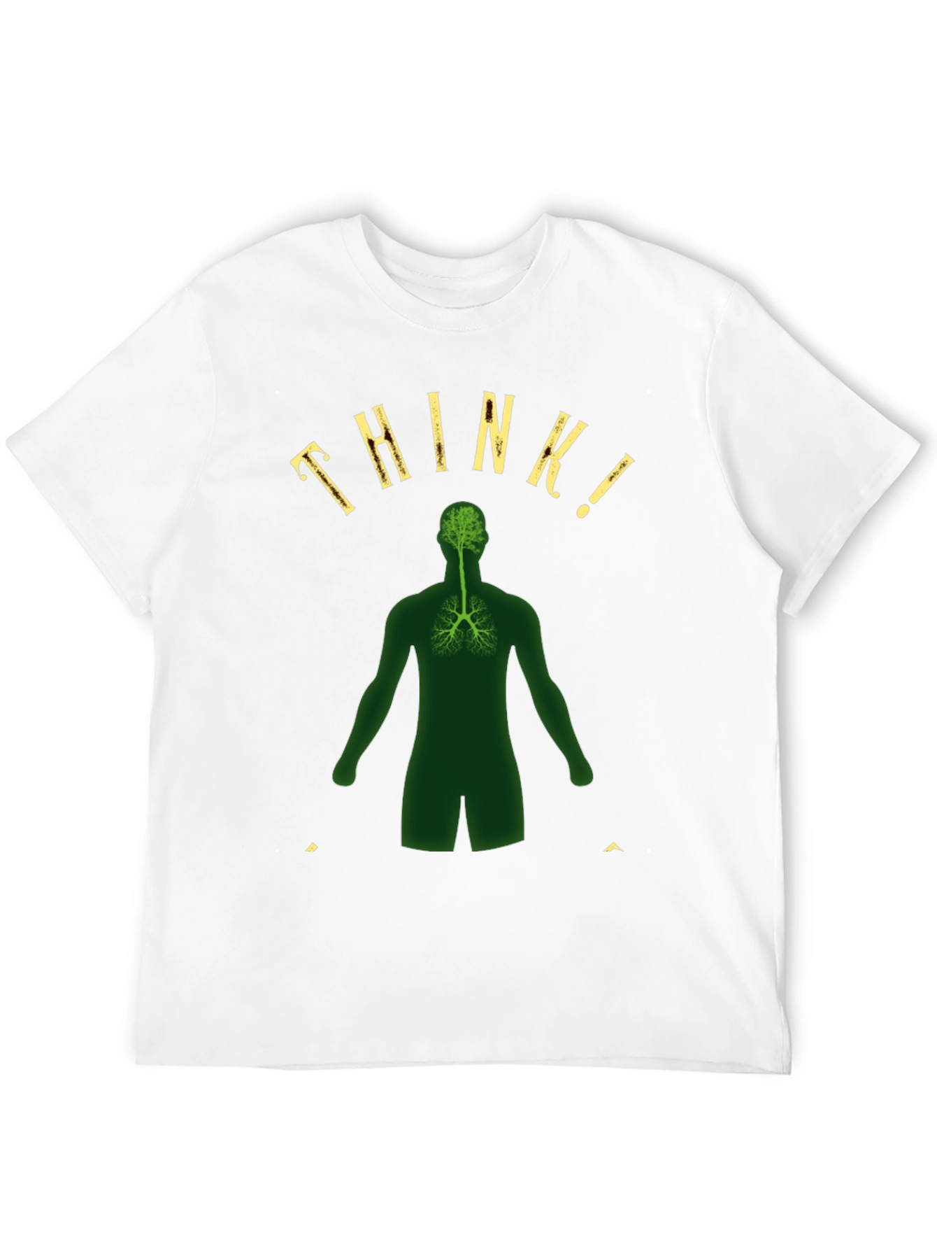 Think! Brain and Lung T-Shirt - Anatomical Awareness Tee
