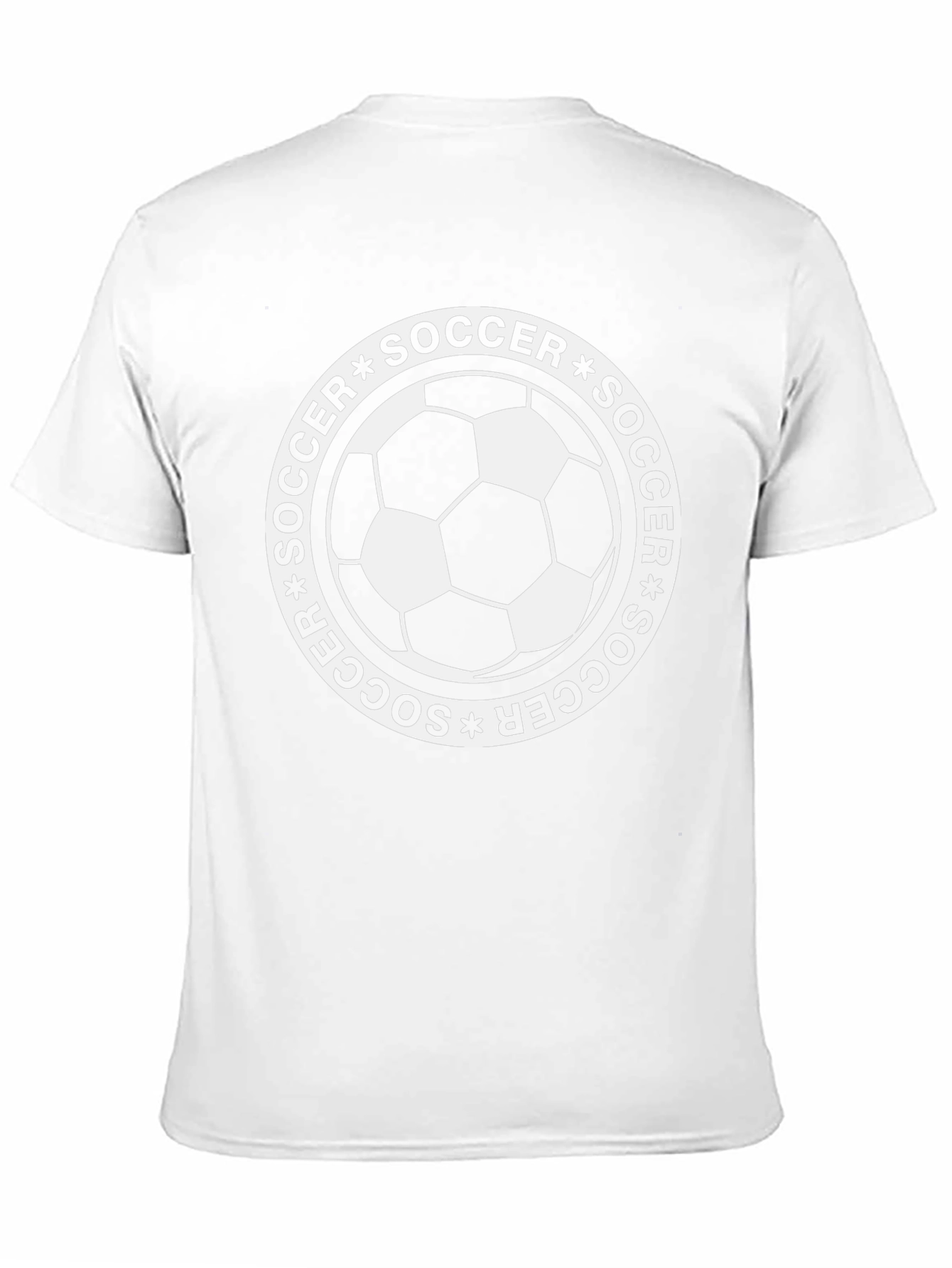 Soccer Graphic T-Shirt - Black
