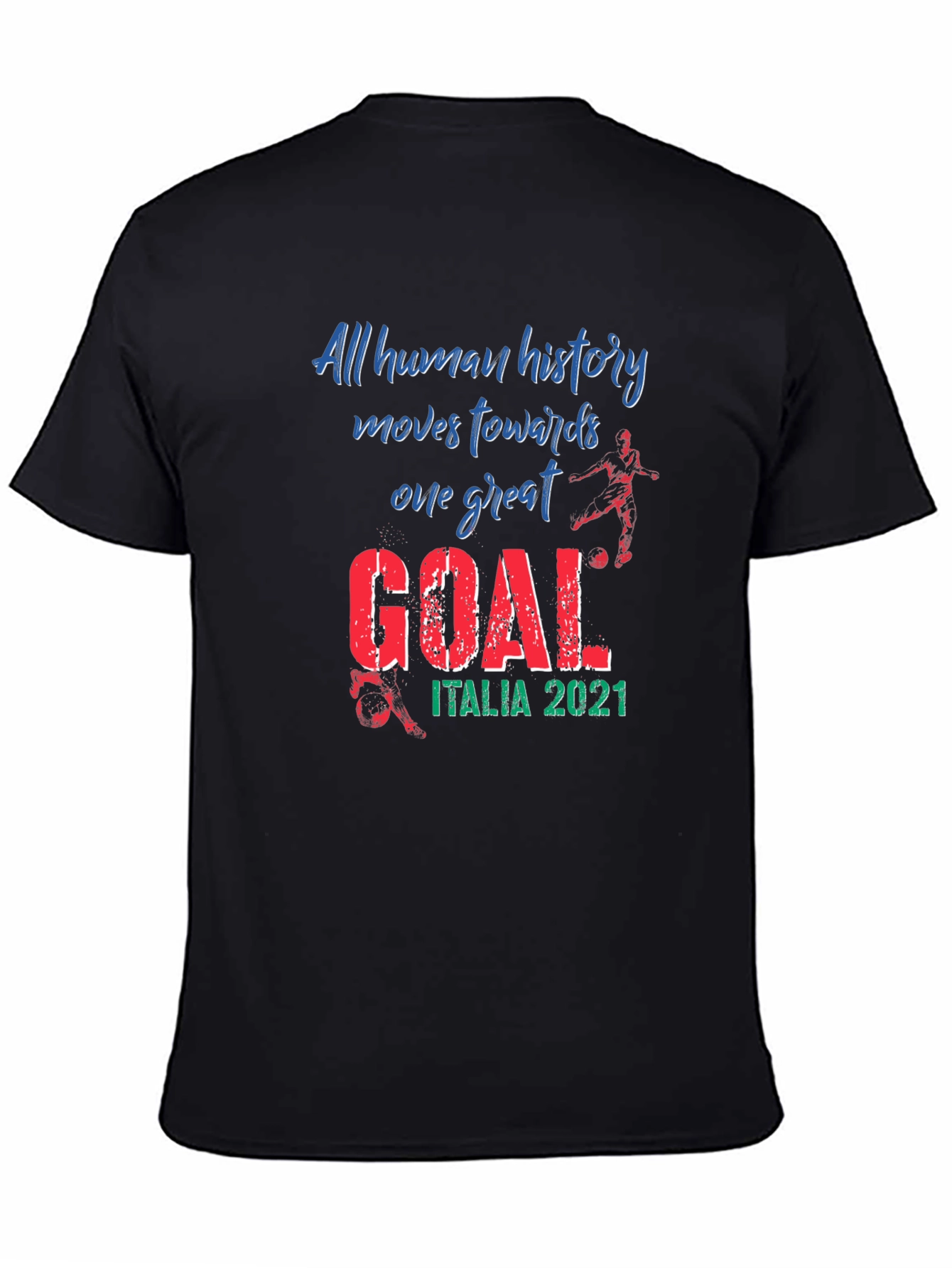 Italy 2021 Soccer Goal T-Shirt