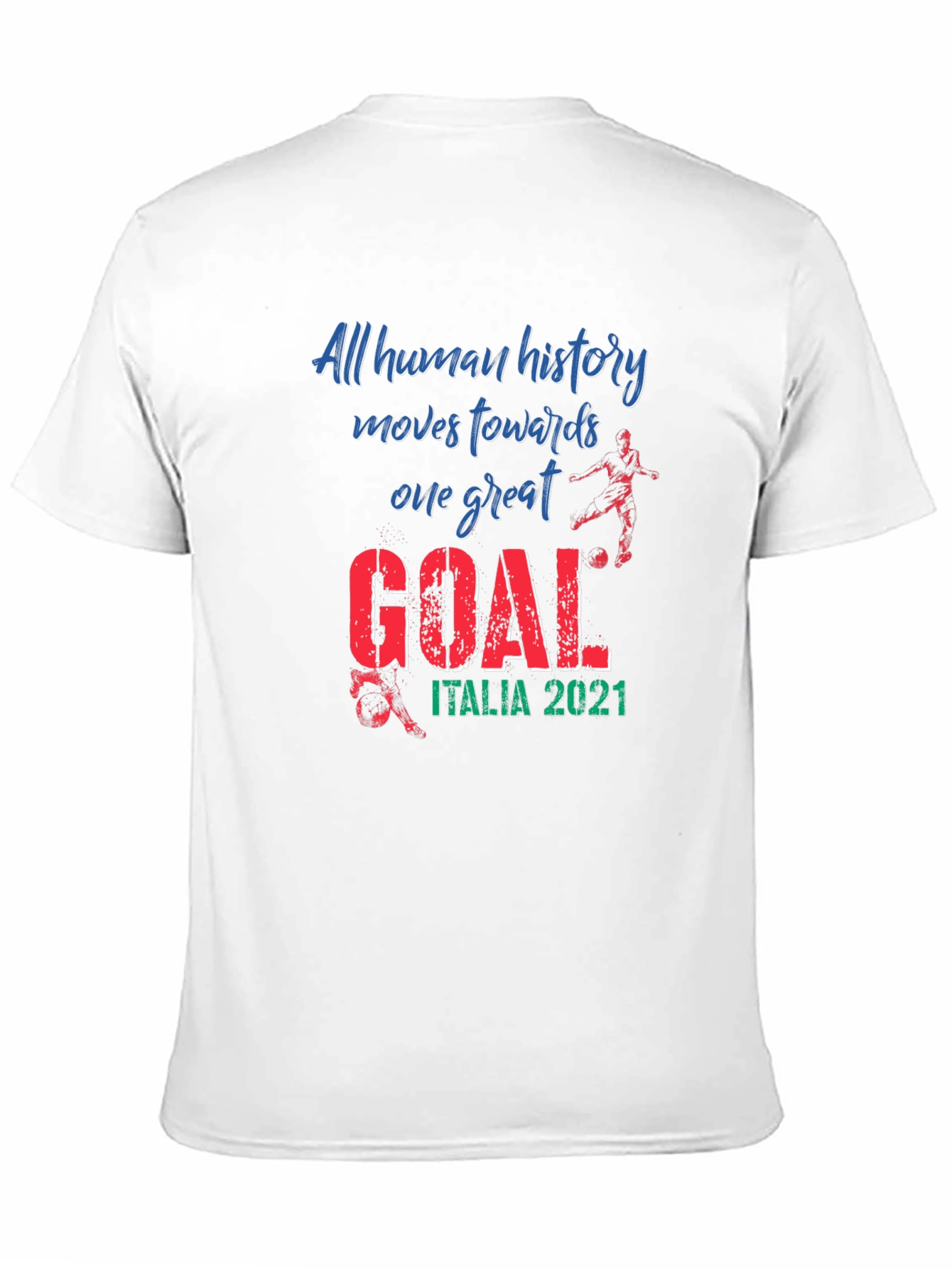 Italy 2021 Soccer Goal T-Shirt