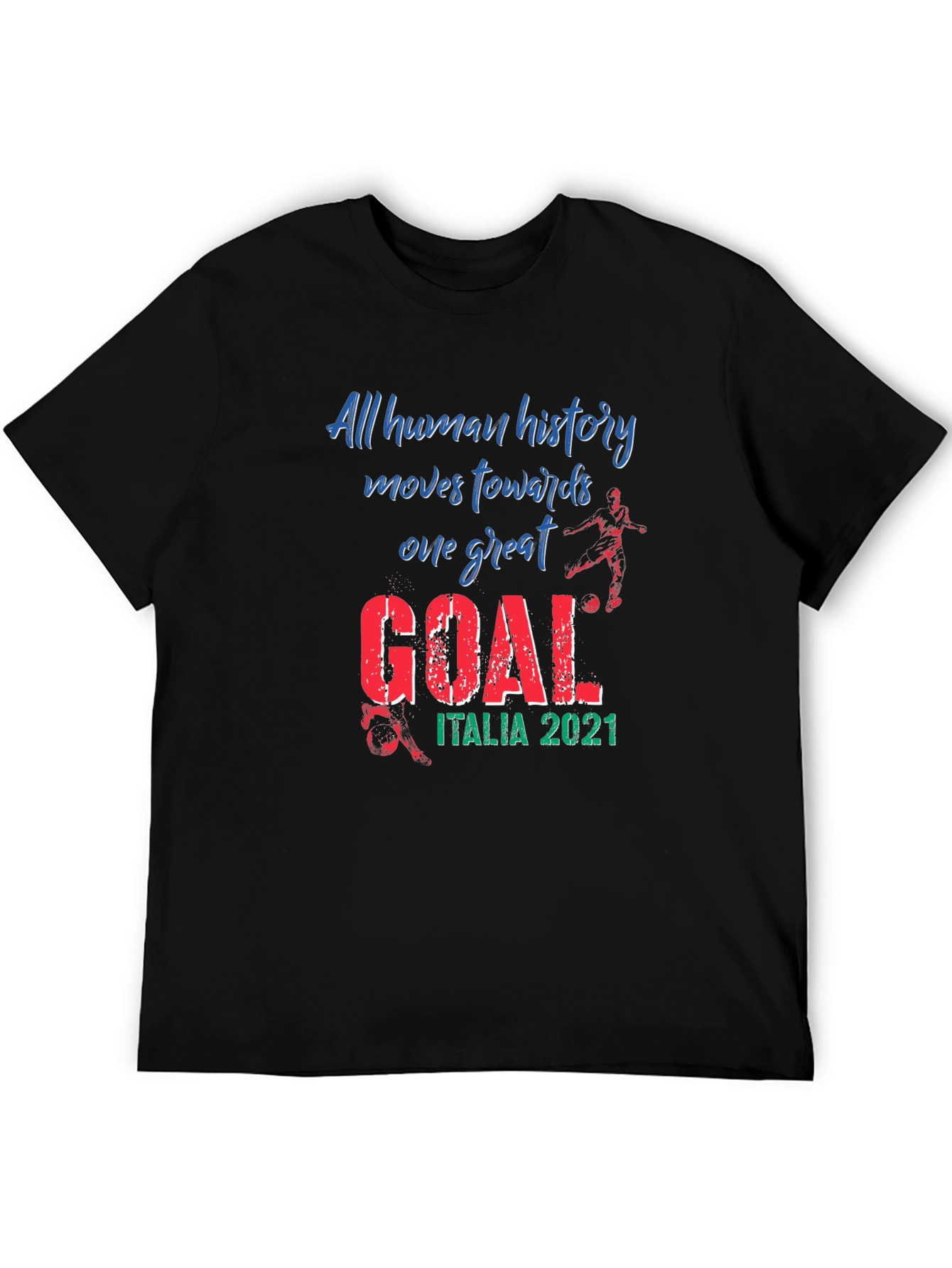 Italy 2021 Soccer Goal T-Shirt