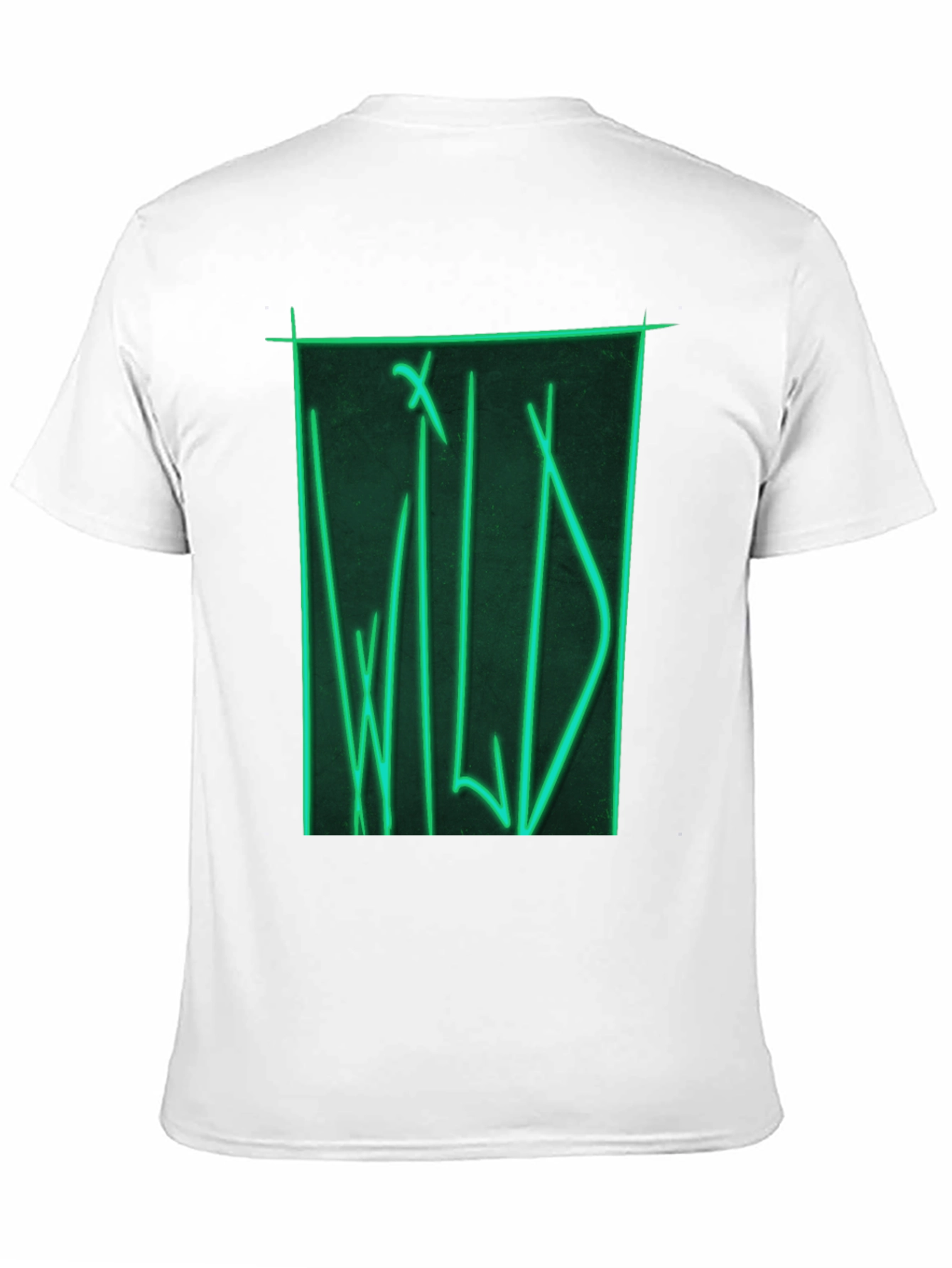 Wild Neon Graphic T-Shirt - Black