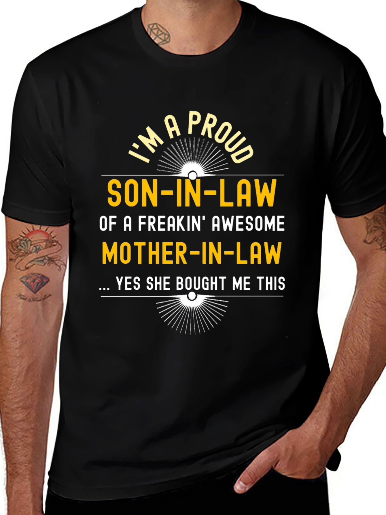 Proud Son-In-Law Graphic Tee