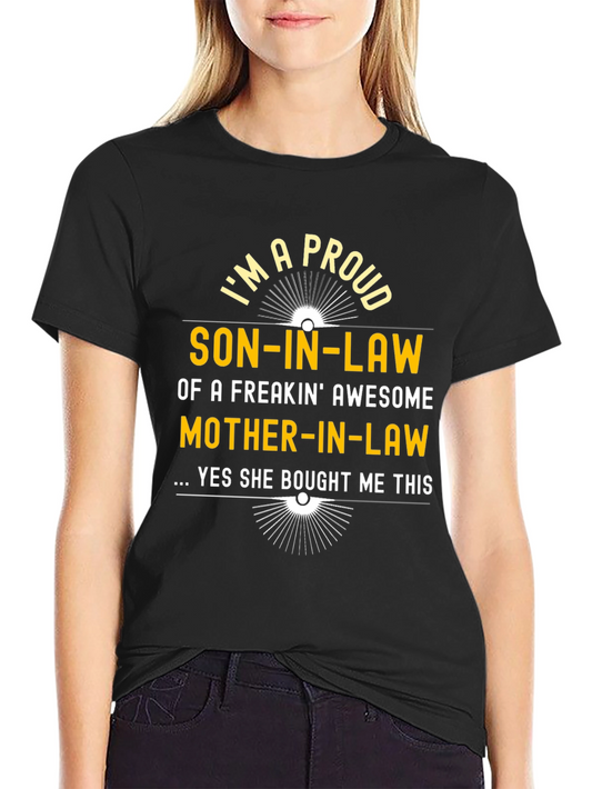 Proud Son-In-Law Graphic Tee