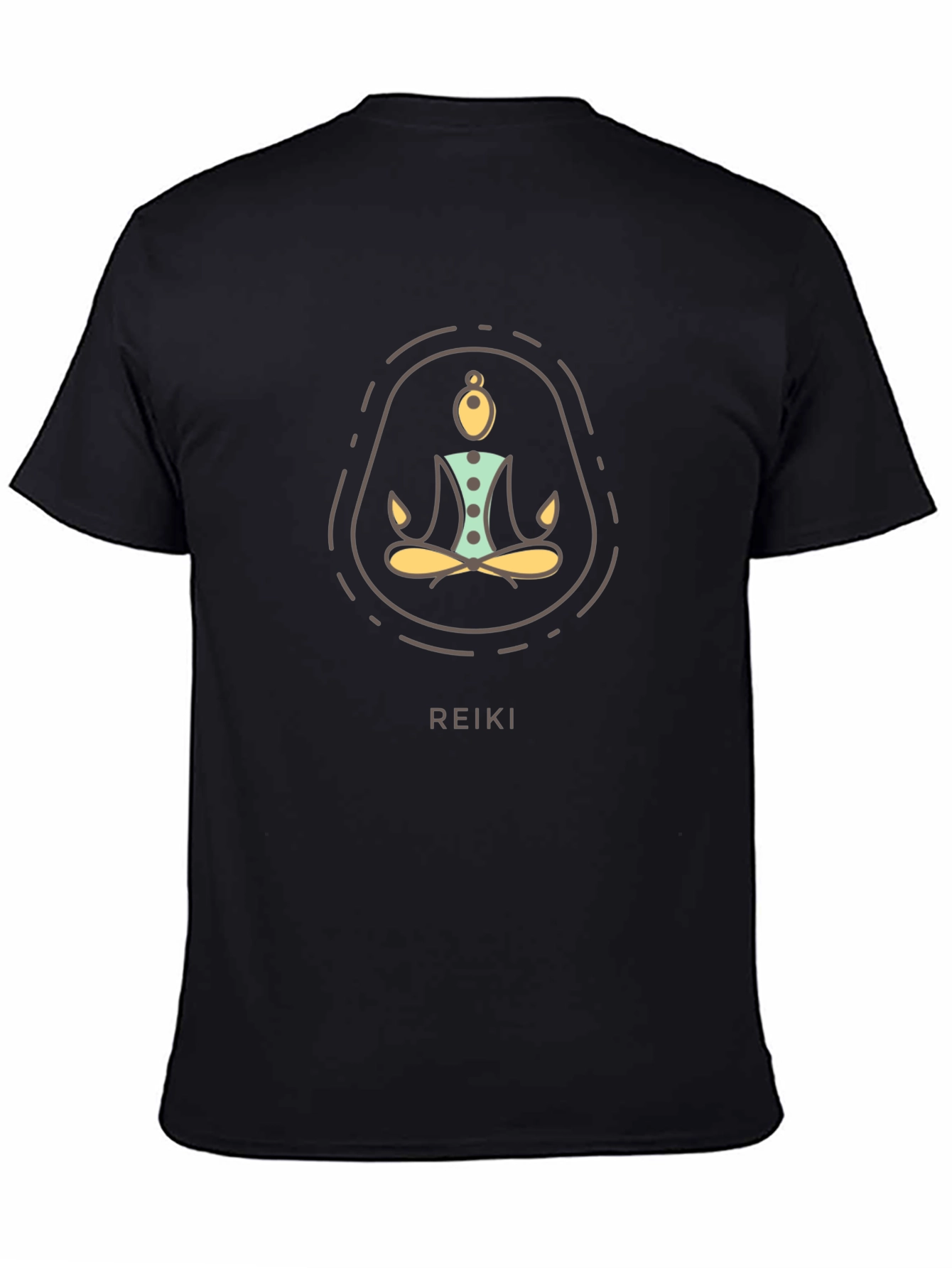 Reiki Meditation T-Shirt - Spiritual Zen Design