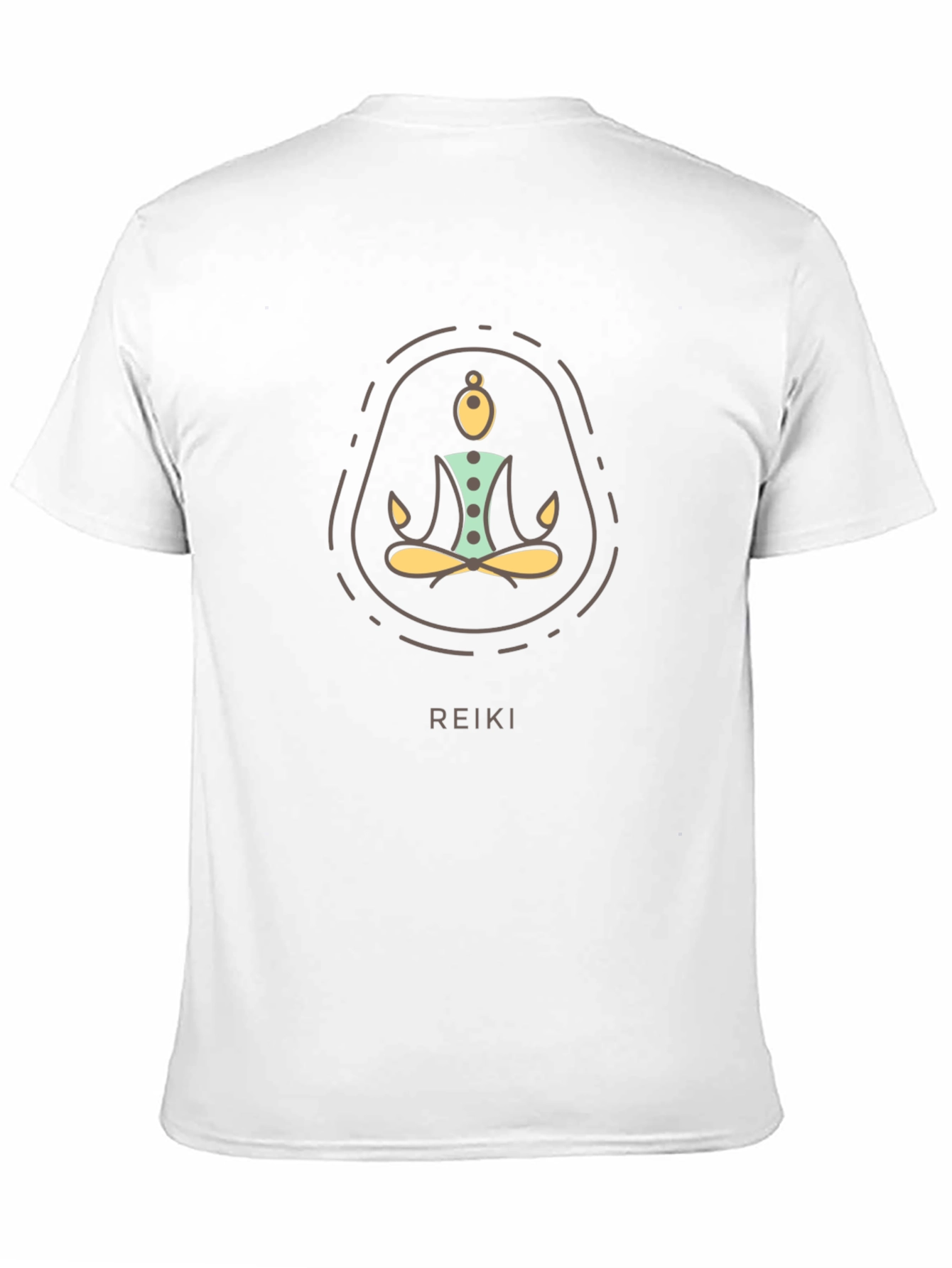 Reiki Meditation T-Shirt - Spiritual Zen Design