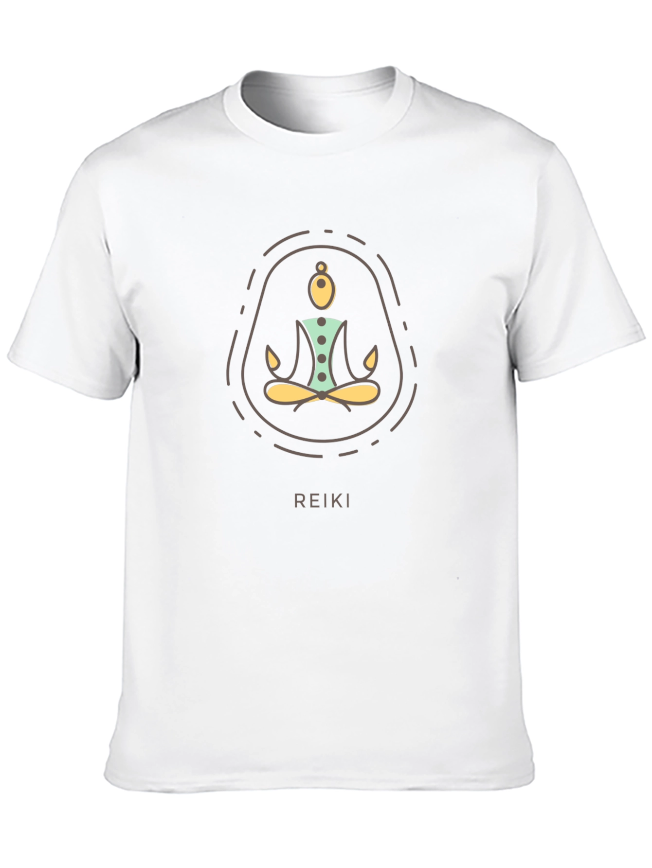 Reiki Meditation T-Shirt - Spiritual Zen Design