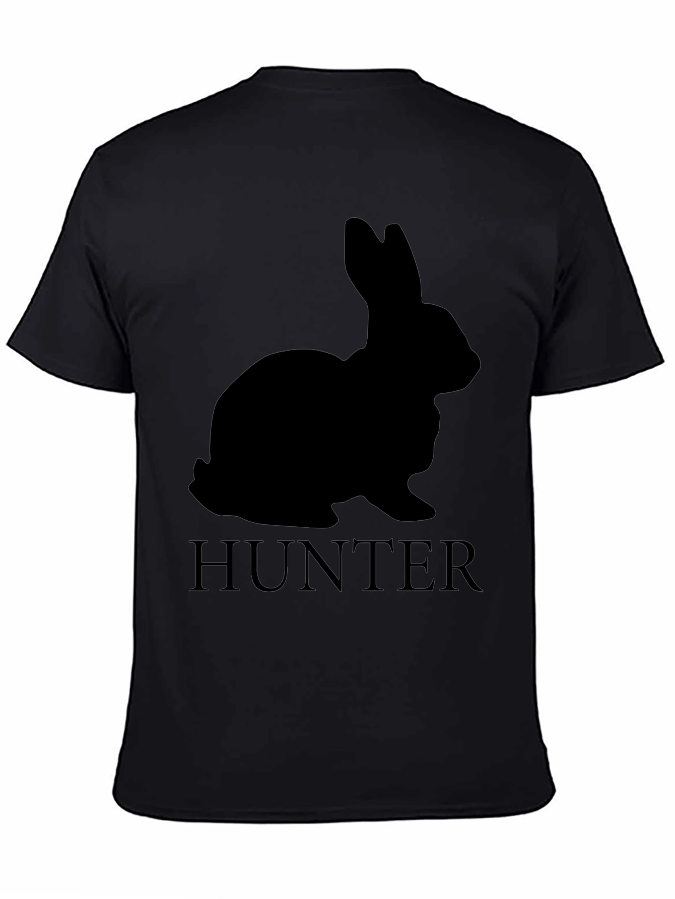Rabbit Hunter Black T-Shirt