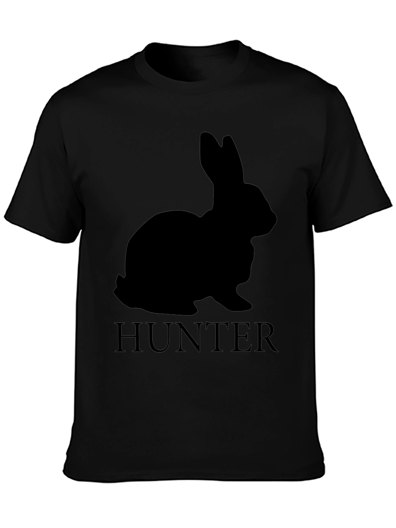 Rabbit Hunter Black T-Shirt