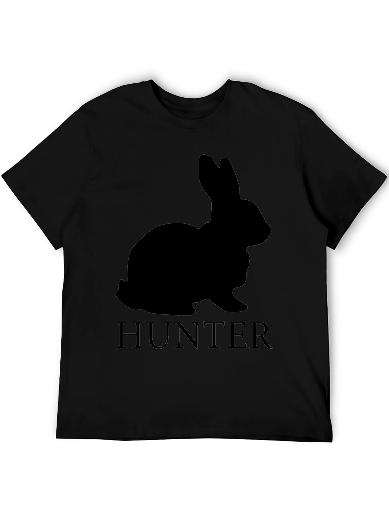 Rabbit Hunter Black T-Shirt