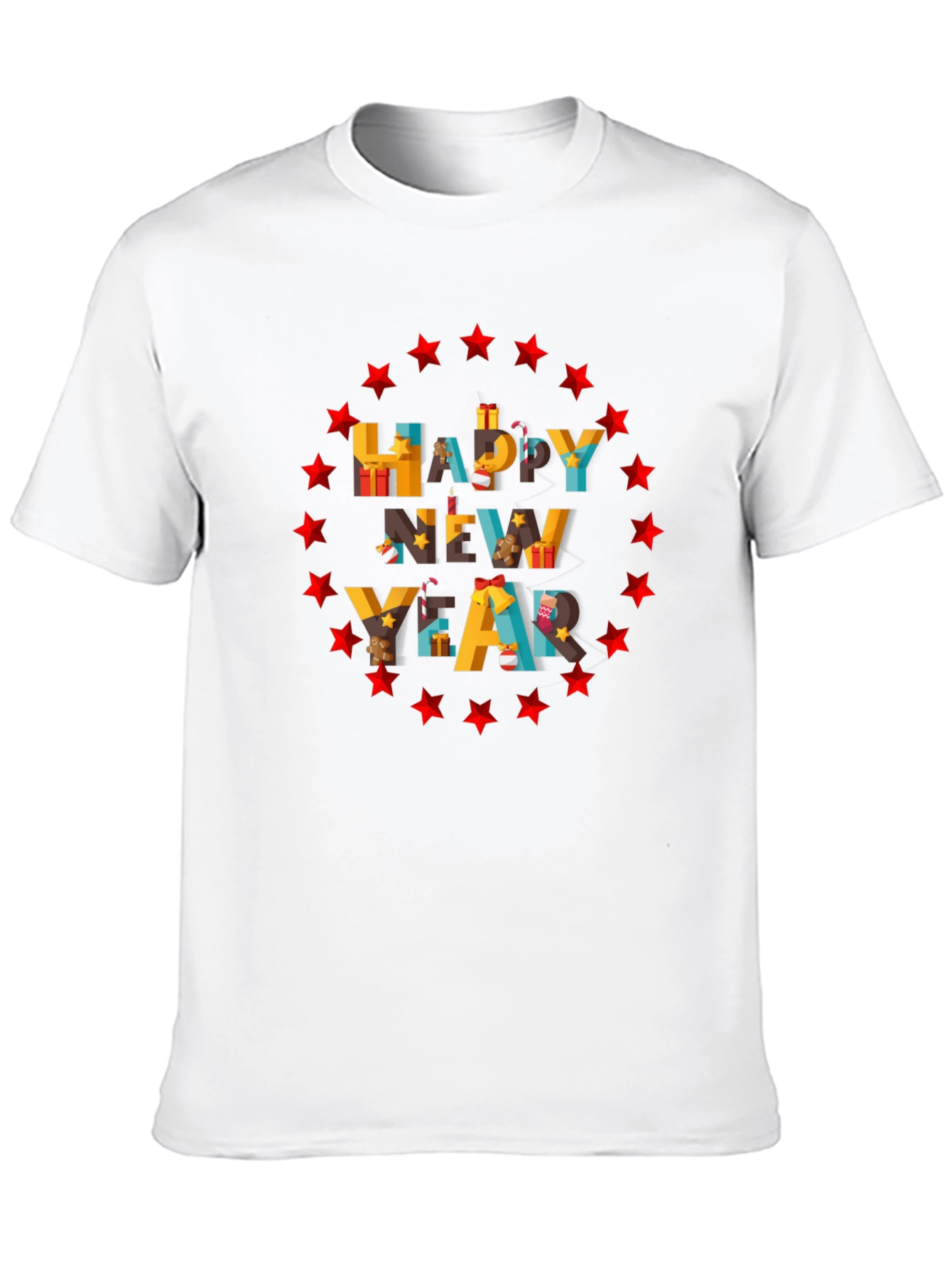 Festive New Year T-Shirt - Holiday Gift