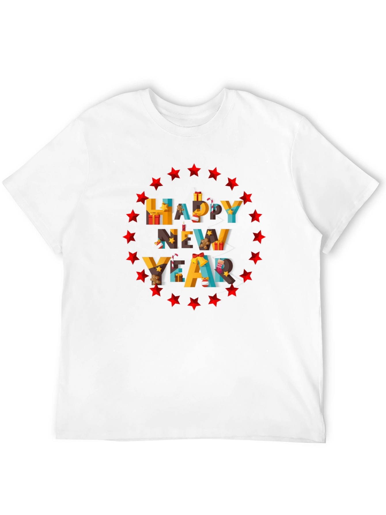 Festive New Year T-Shirt - Holiday Gift