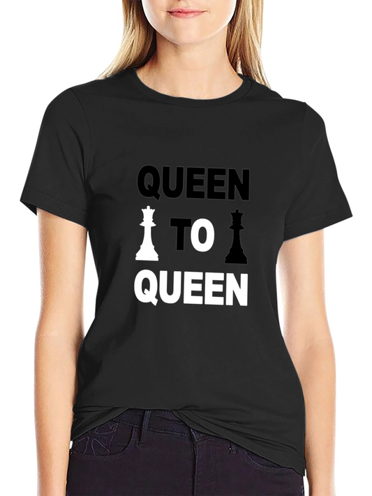 Queen to Queen Chess T-Shirt