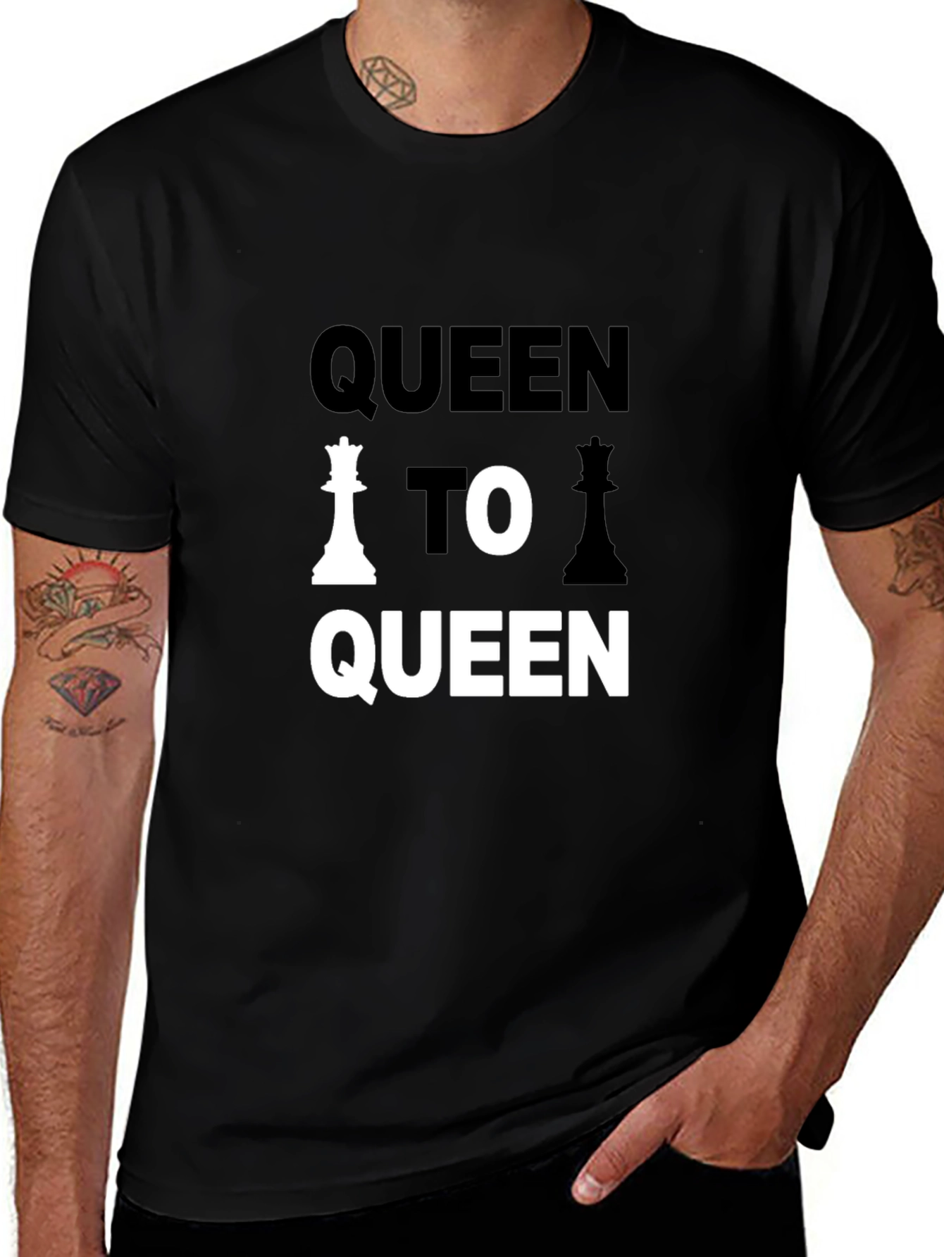 Queen to Queen Chess T-Shirt
