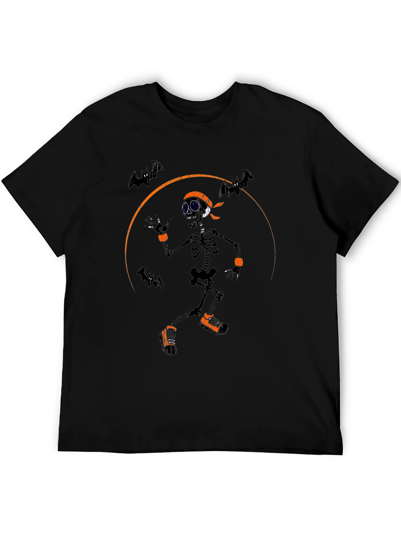 Halloween Skeleton Graphic Tee