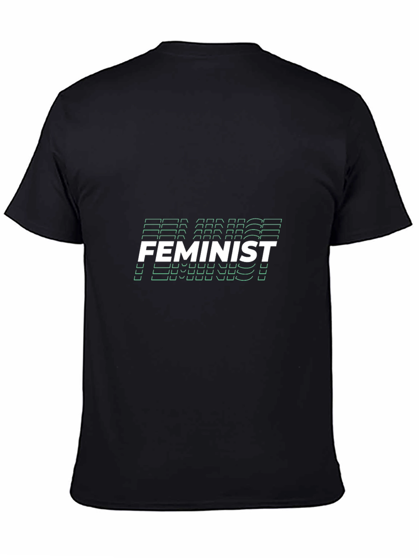 Feminist Statement Black T-Shirt