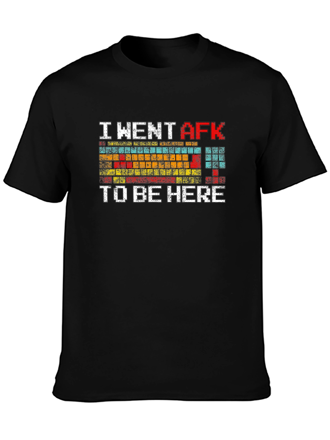 I Went AFK Keyboard Graphic T-Shirt
